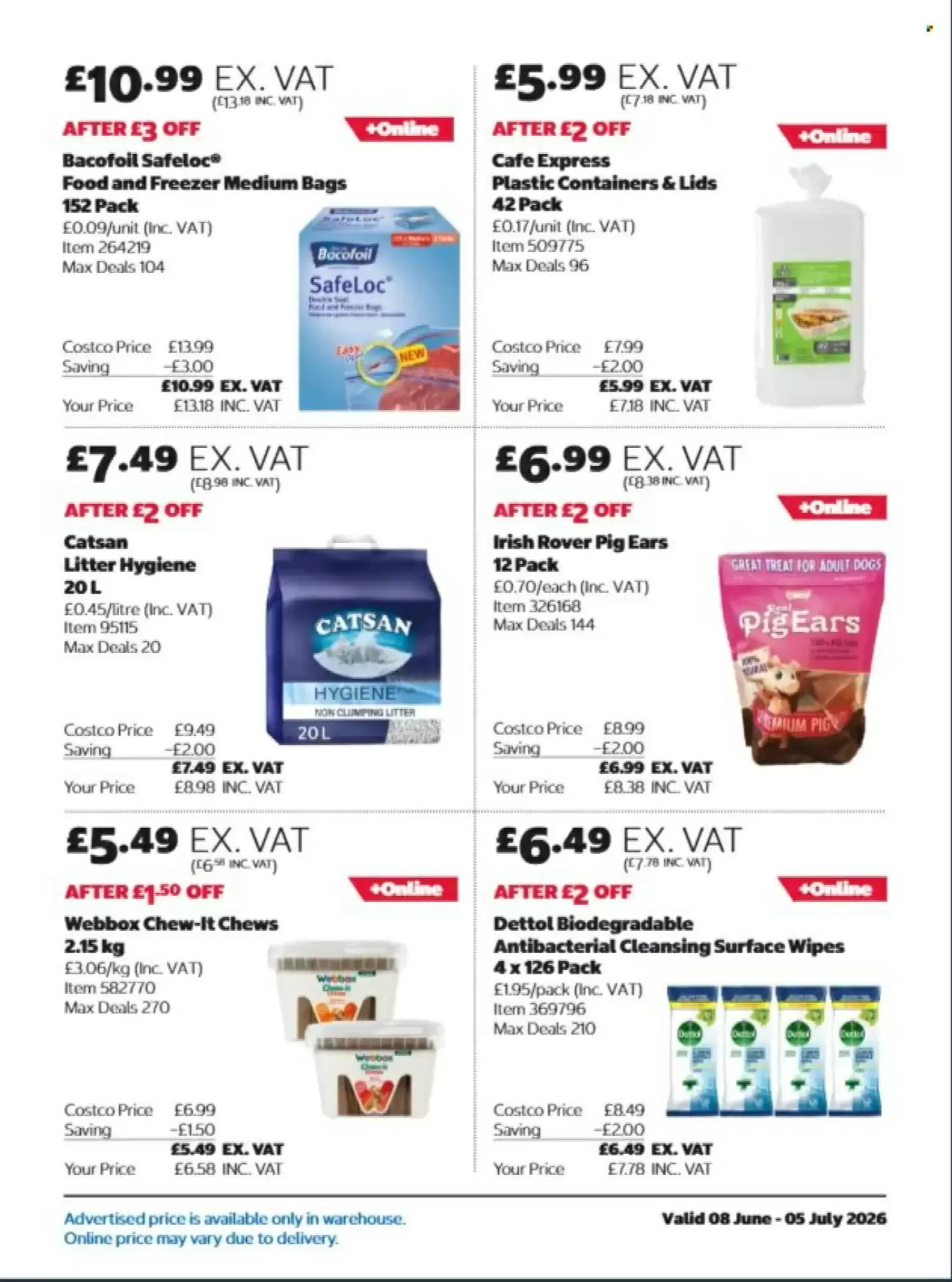 Costco leaflet from 8 June to 5 July 2026 - Catalogue Page 31
