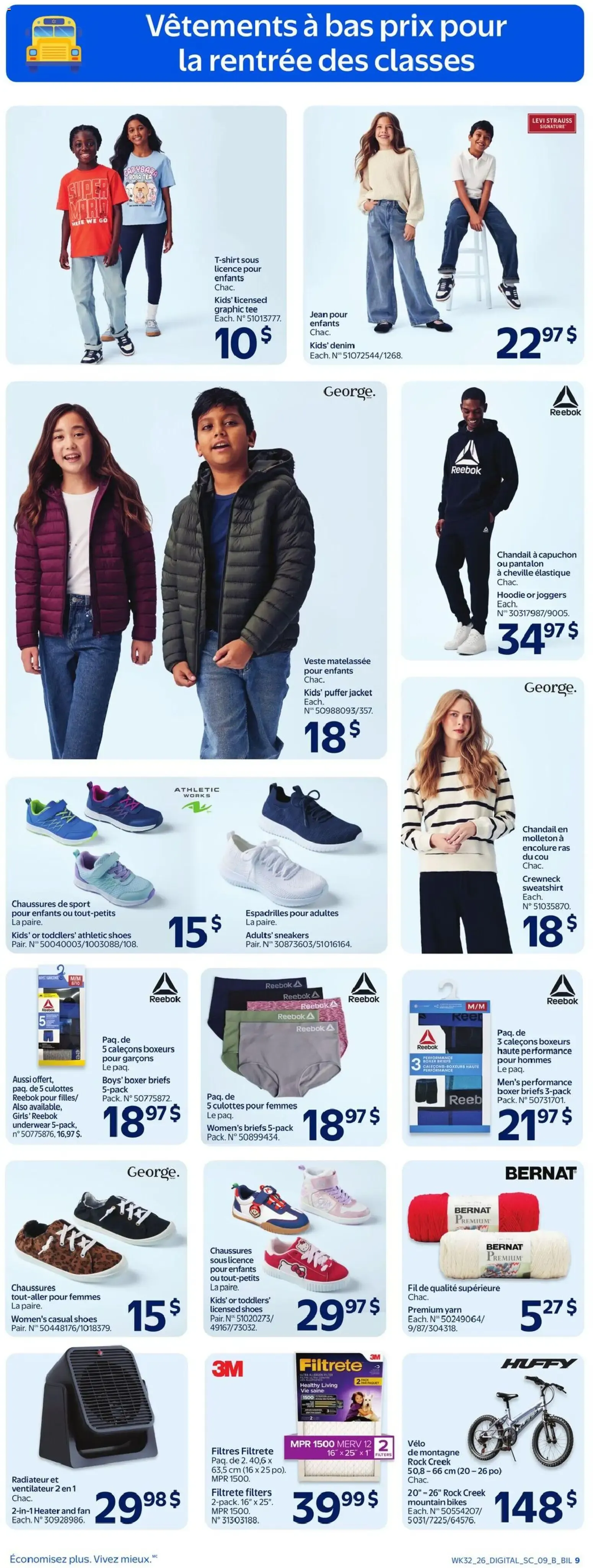 Walmart circulaire from Sep 3, 2026 > weekly specials & deals from September 3 to September 9 2026 - flyer page 14