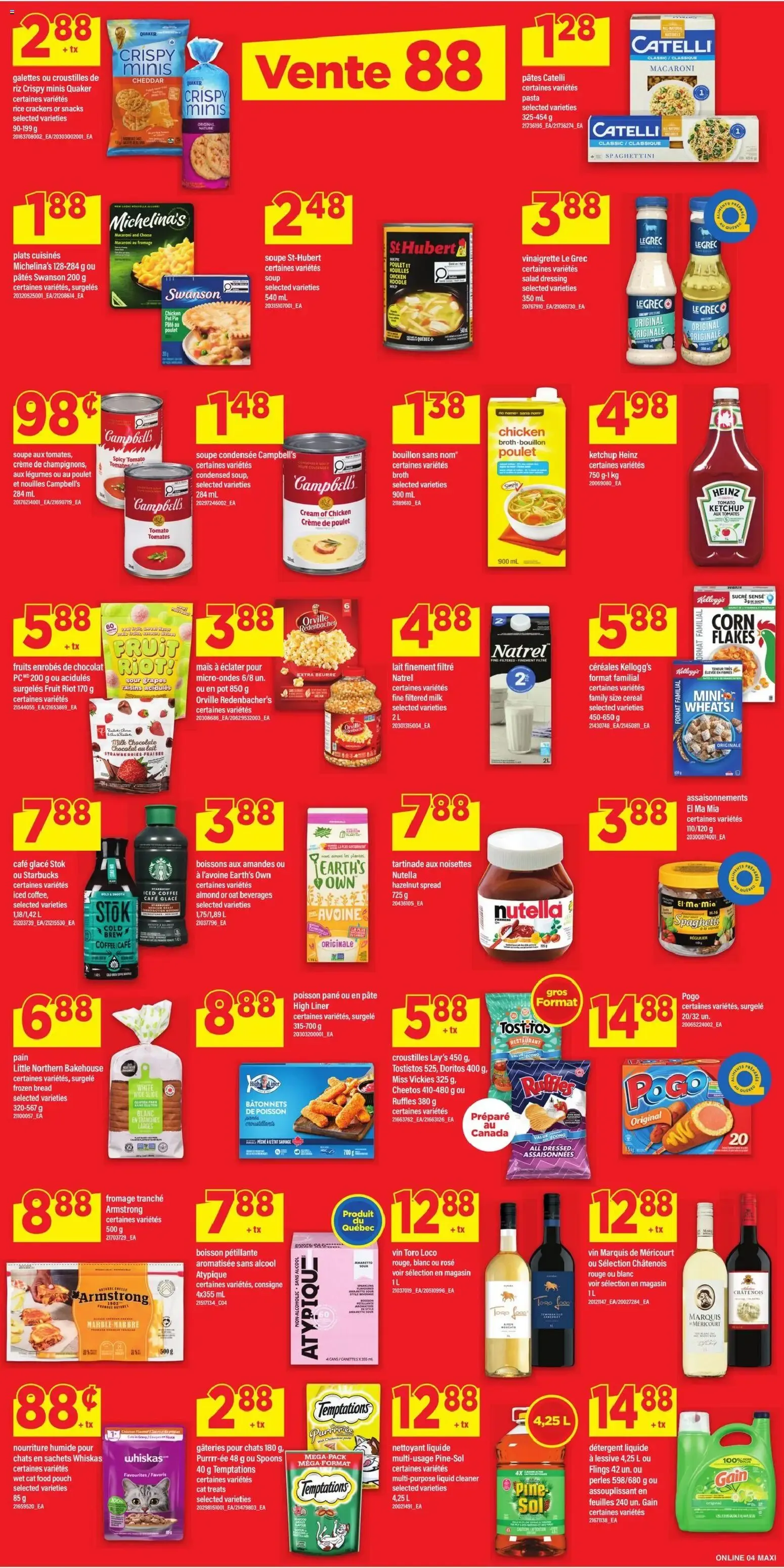 Maxi weekly flyer / circulaire from Aug 13, 2026 > weekly specials & deals from August 13 to August 19 2026 - flyer page 7