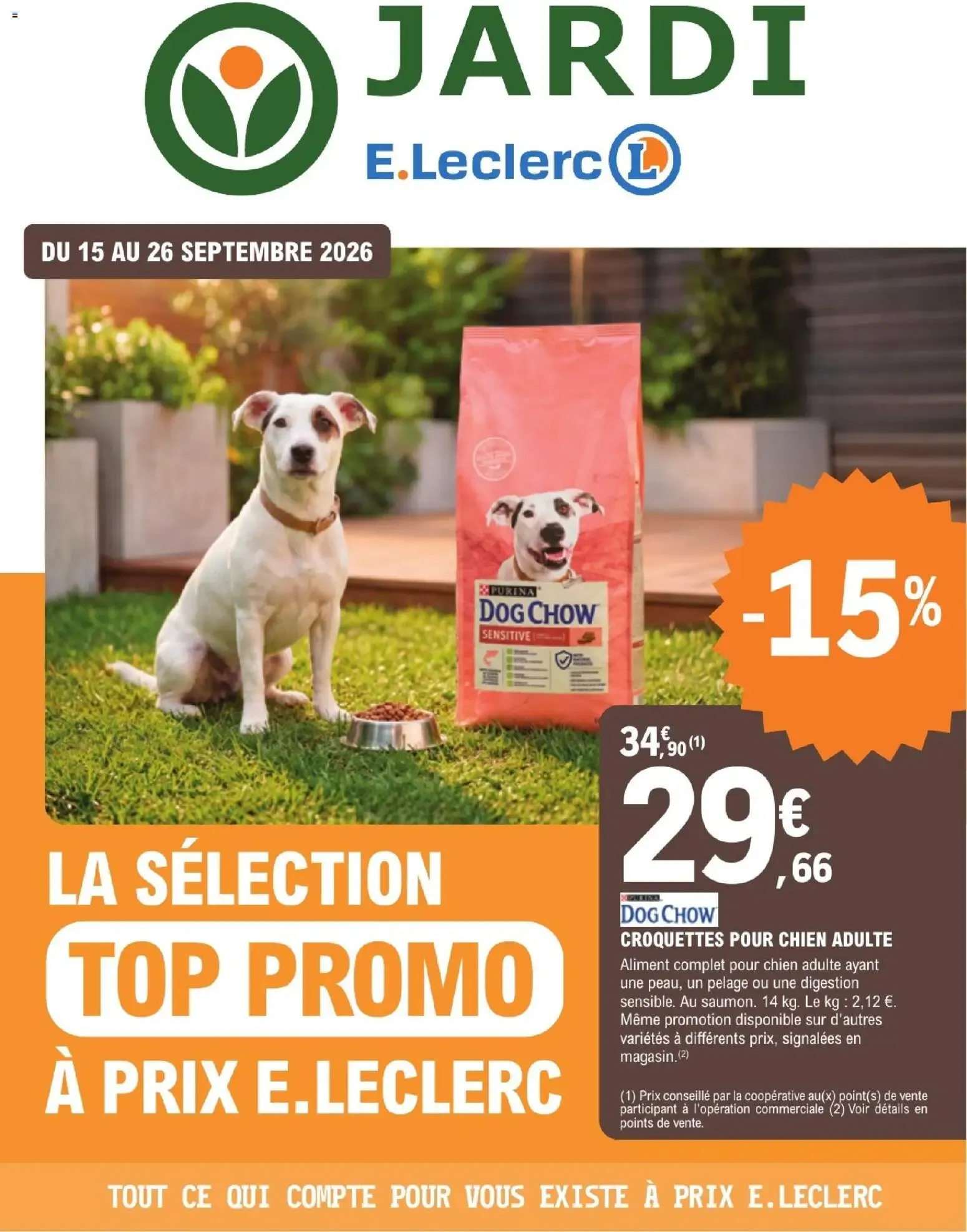 Jardi E.Leclerc: Selección Top Promo en Croquetas Dog Chow