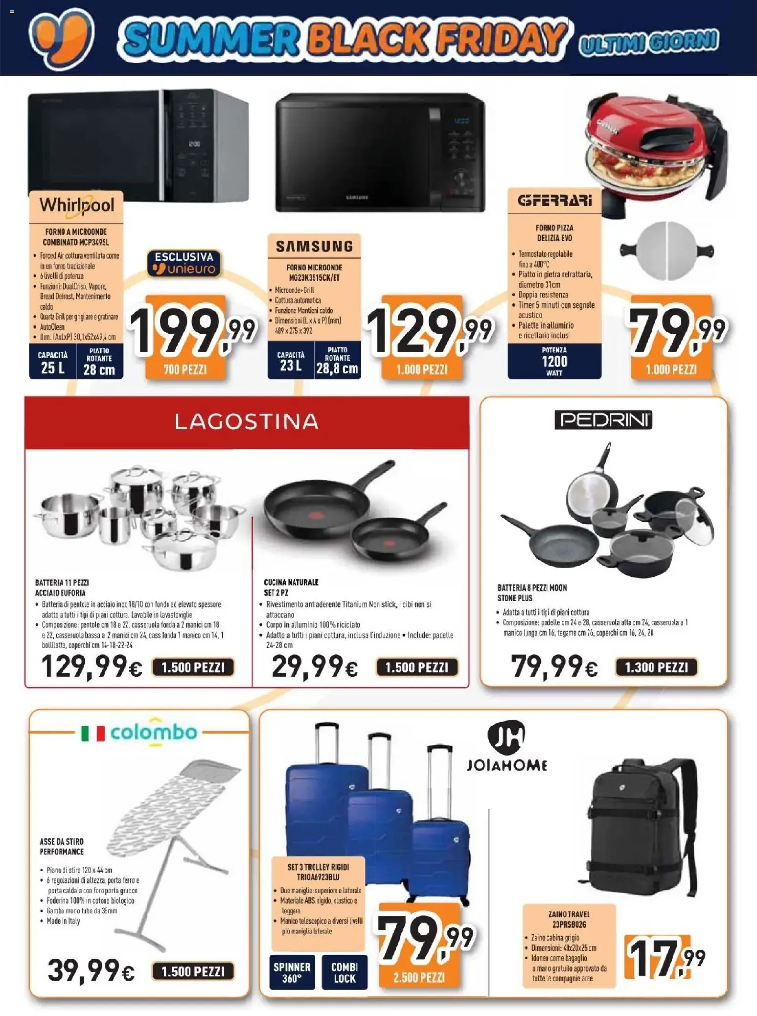 Unieuro Summer Black Friday da 26 giugno a 30 giugno di 2026 - Pagina del volantino 21
