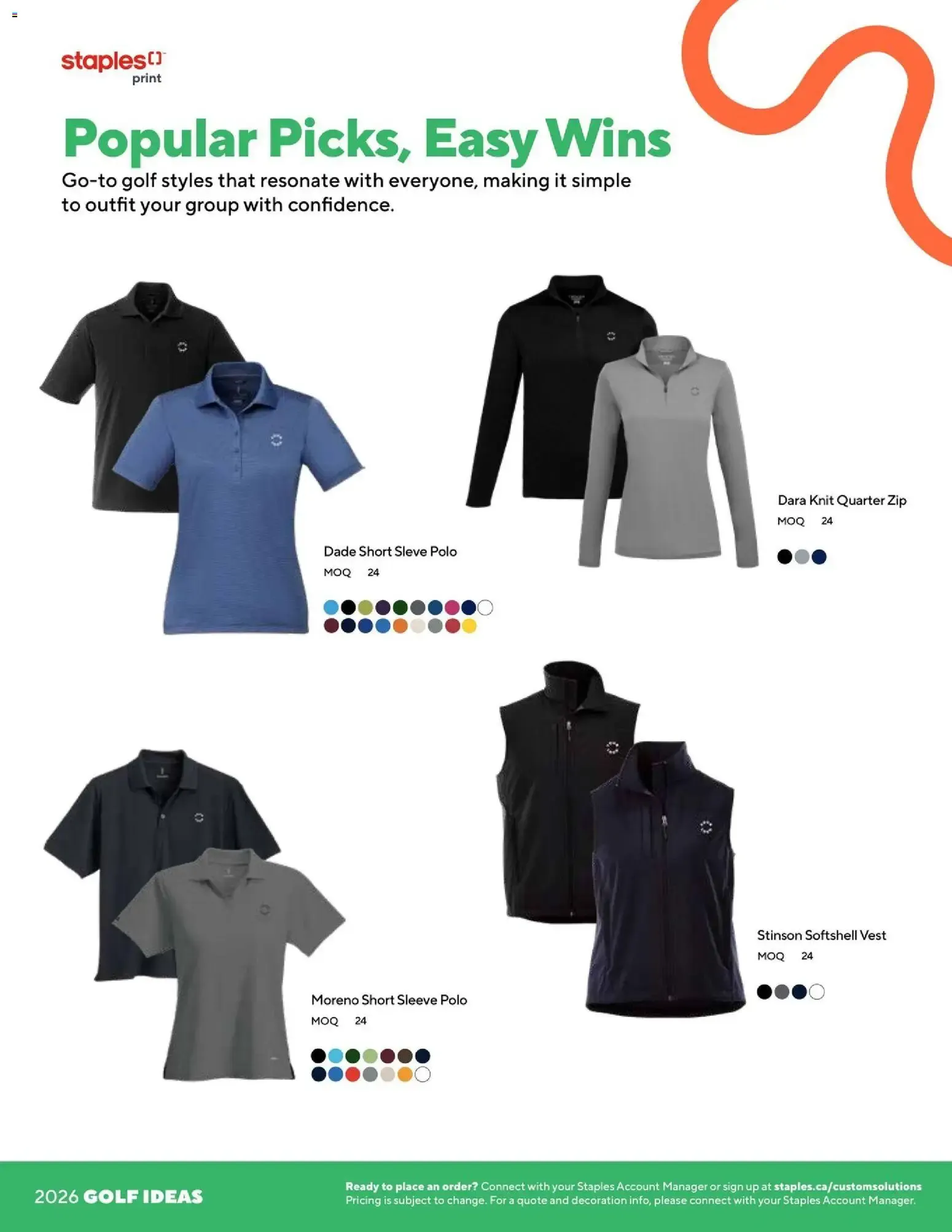 Staples 2026 Guide Golf Promotional Products from May 13 to August 31 2026 - flyer page 5