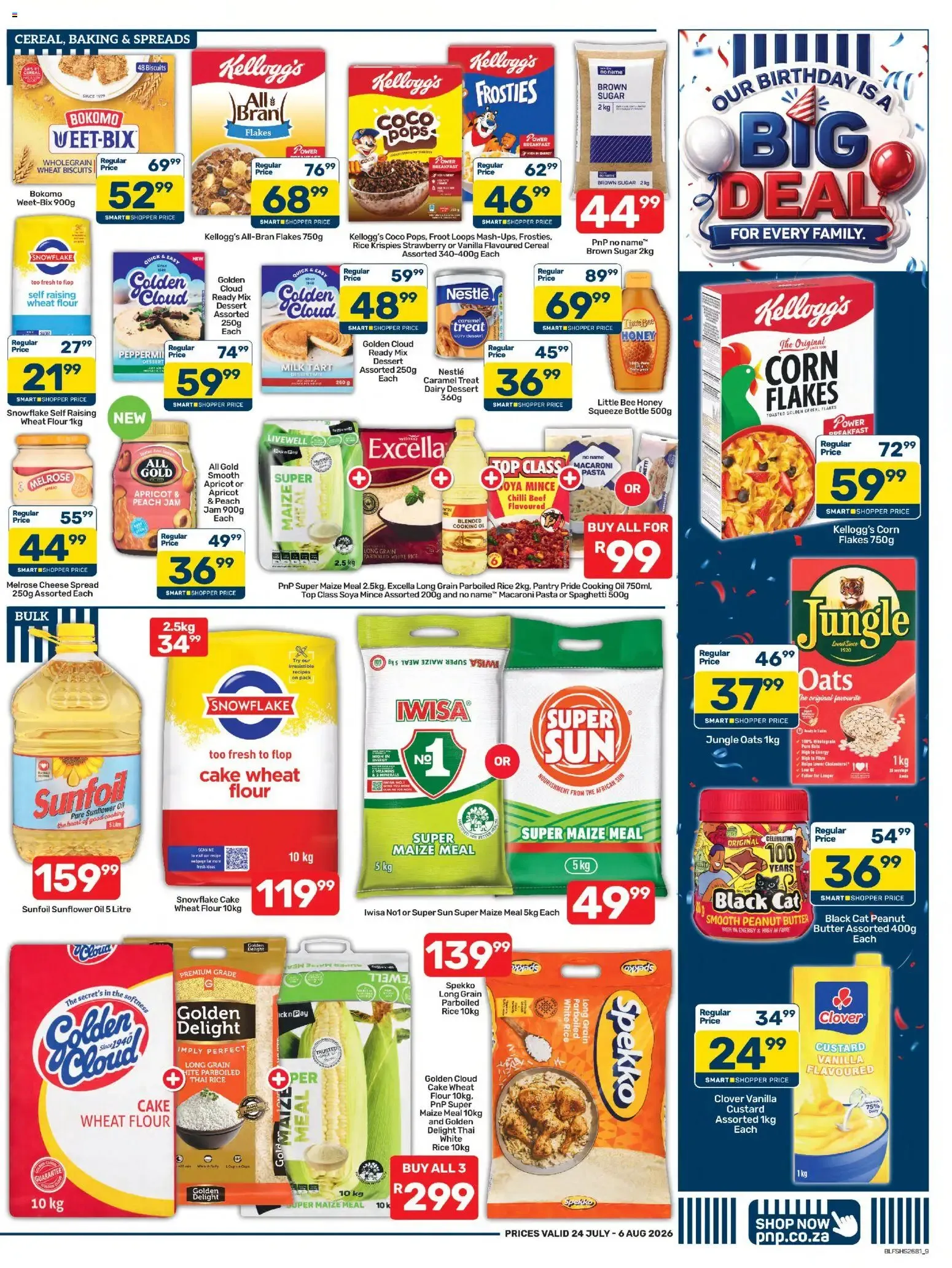Pick n Pay - Birthday Big Deal from 24 July to 6 August 2026 - Catalogue Page 9