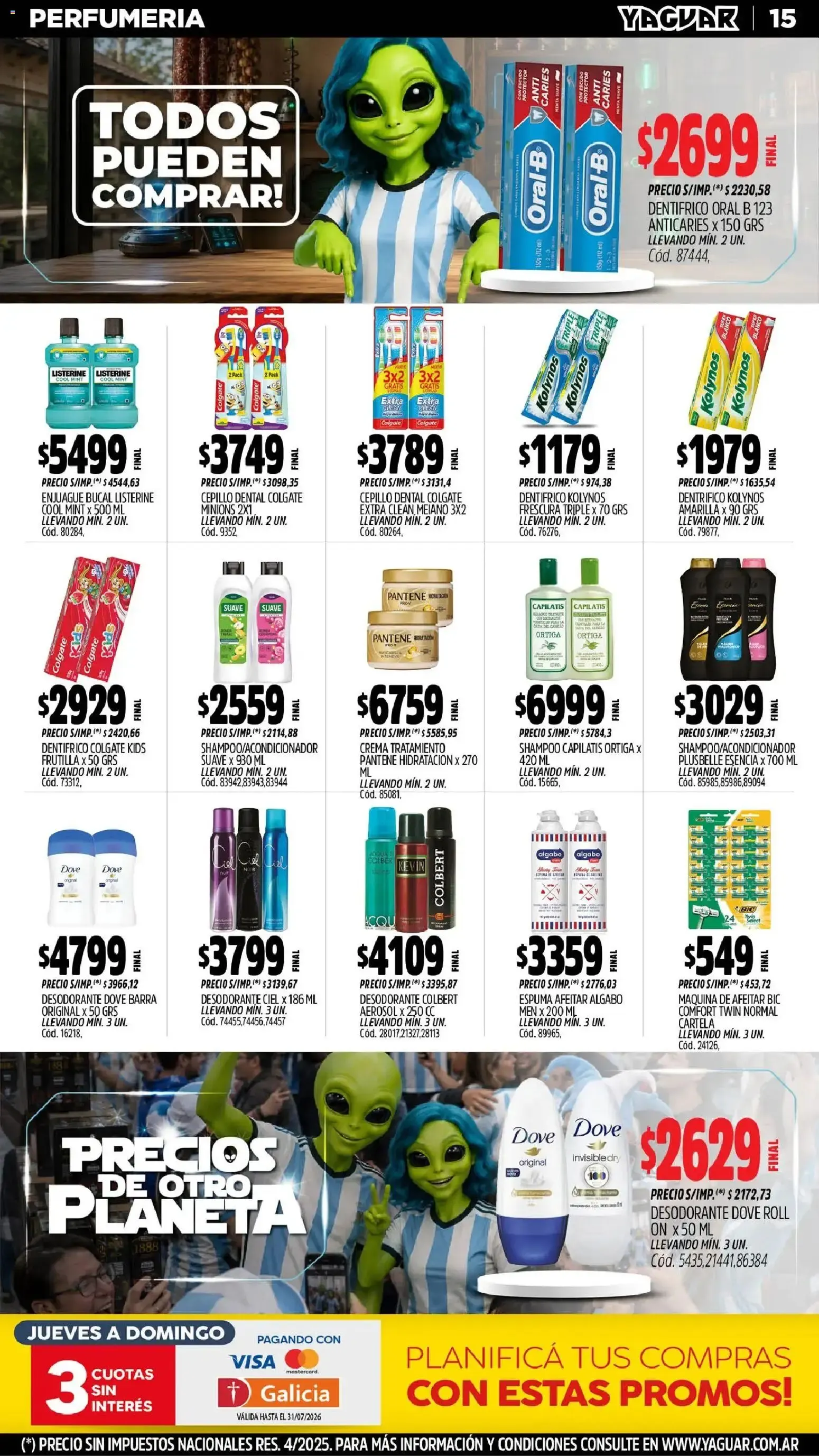 Ofertas de Yaguar - Oferta Semanal Córdoba del 29/06/2026 - 05/07/2026 29 de junio al 5 de julio 2026 - Página 16 del catálogo