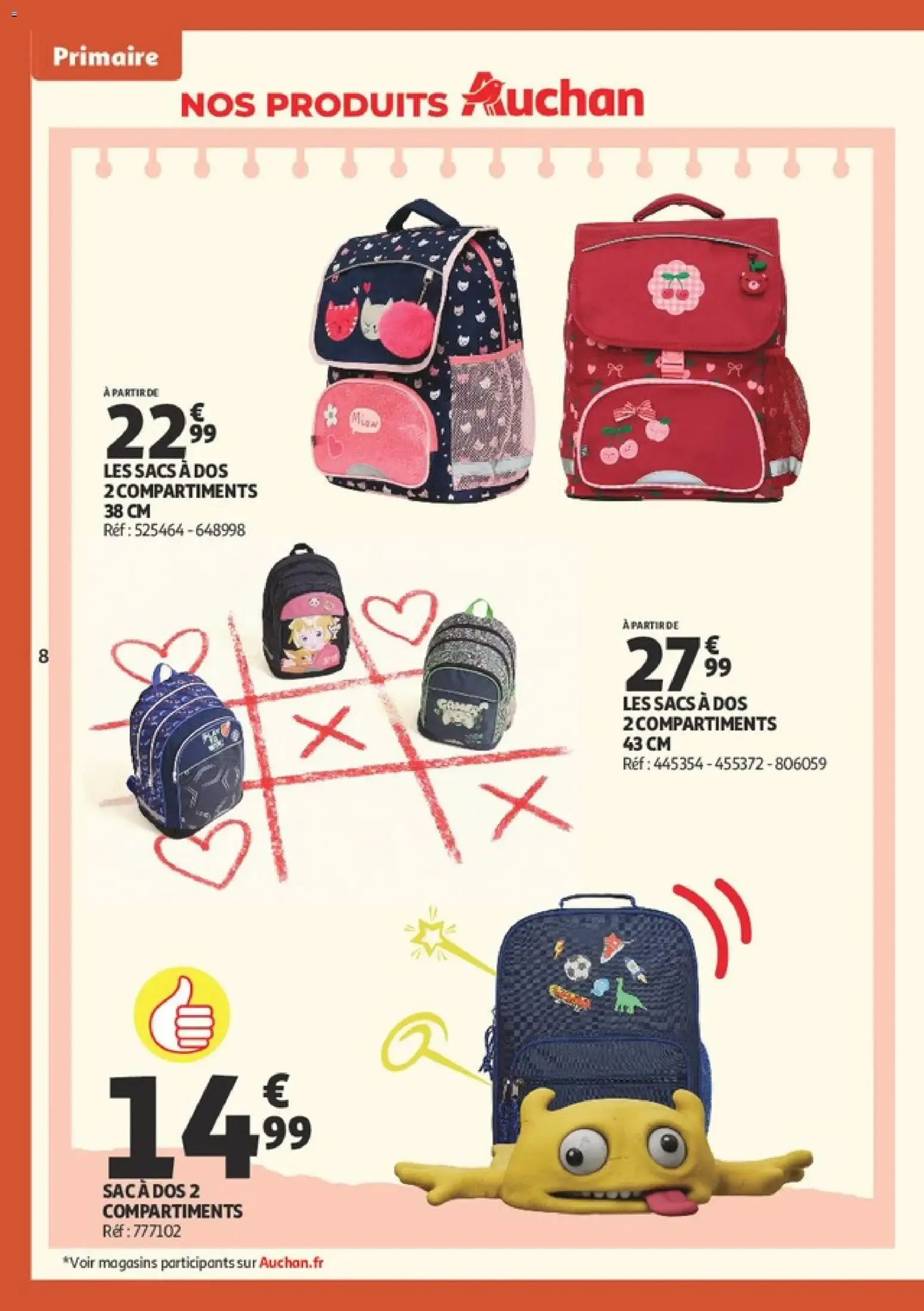 Auchan: La Sélection de la Rentrée du 30 juin au 30 août 2026 - Catalogue page 8