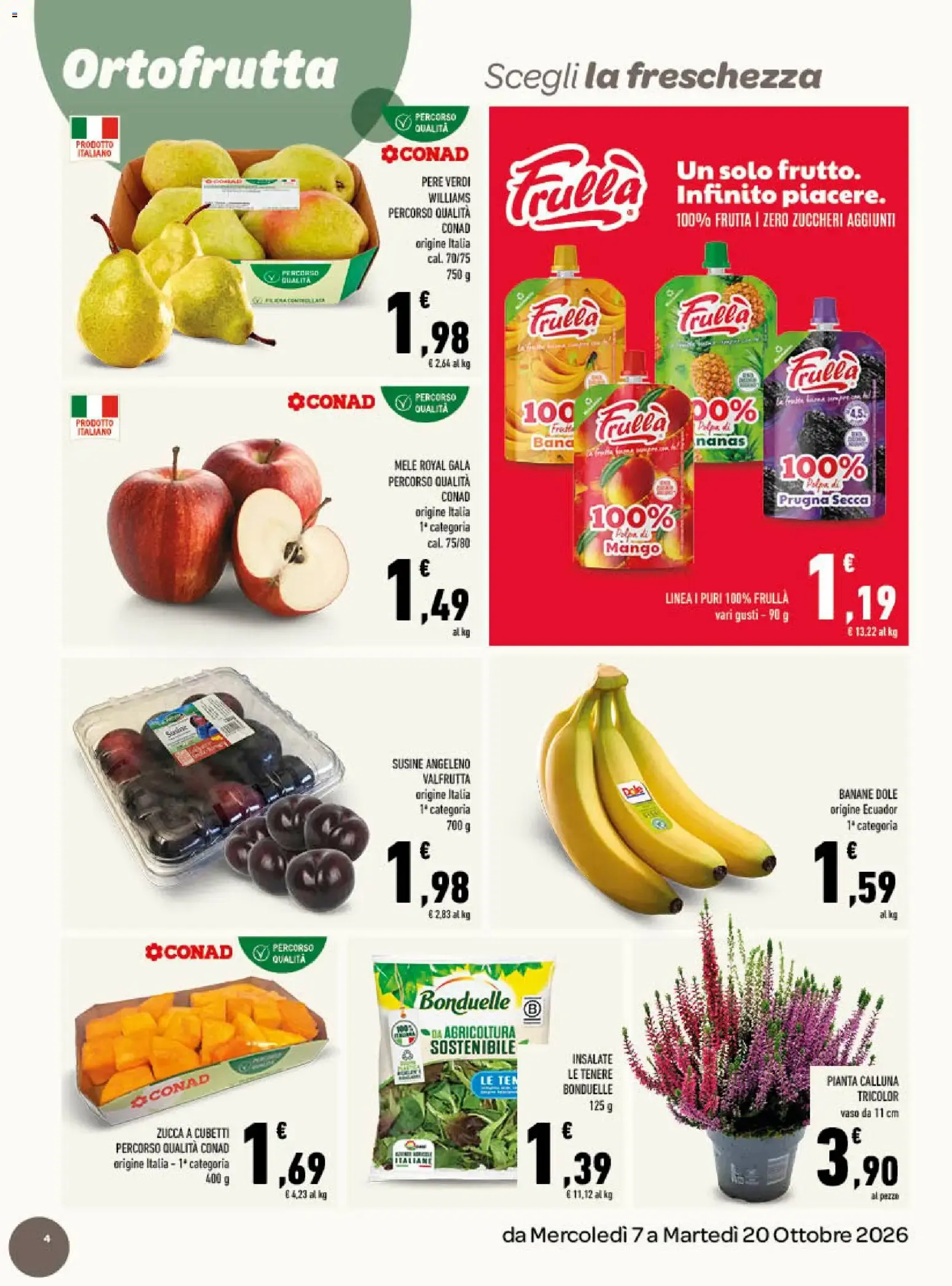 Conad Tuday - Speciale Lazio da 7 ottobre a 20 ottobre di 2026 - Pagina del volantino 4
