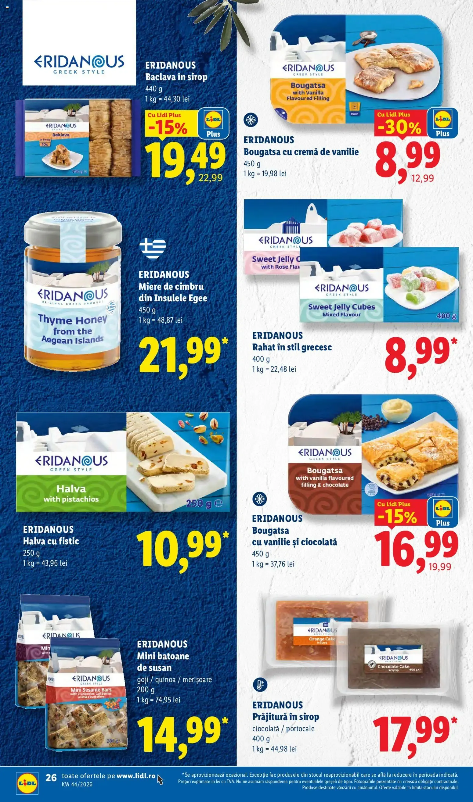 Catalog Catalog LIDL 26.10.2026 - Oferta și Revista online de la 26 octombrie până la 1 noiembrie 2026 - Revista Pagina 26