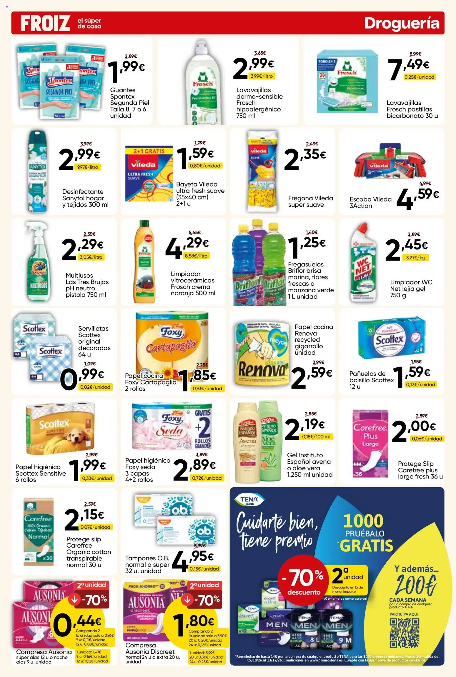Catálogo de Froiz folleto del 30/09/2026 | Ofertas 30 de septiembre al 14 de octubre 2026 - Página 14