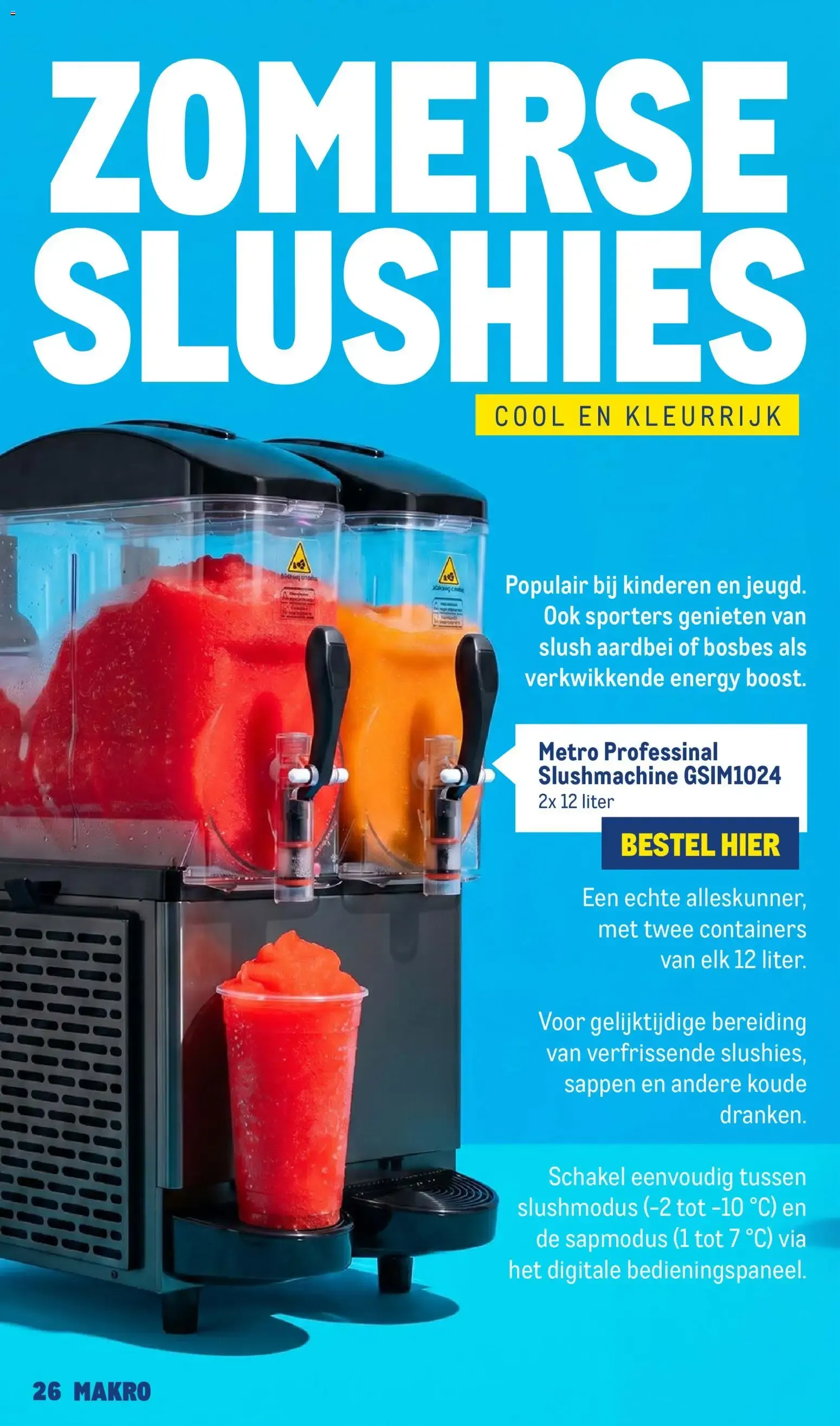 MAKRO HORECA MAGAZINE - FAST FOOD SERVICE van 15 juli tot 31 december 2026 - Folder pagina 26