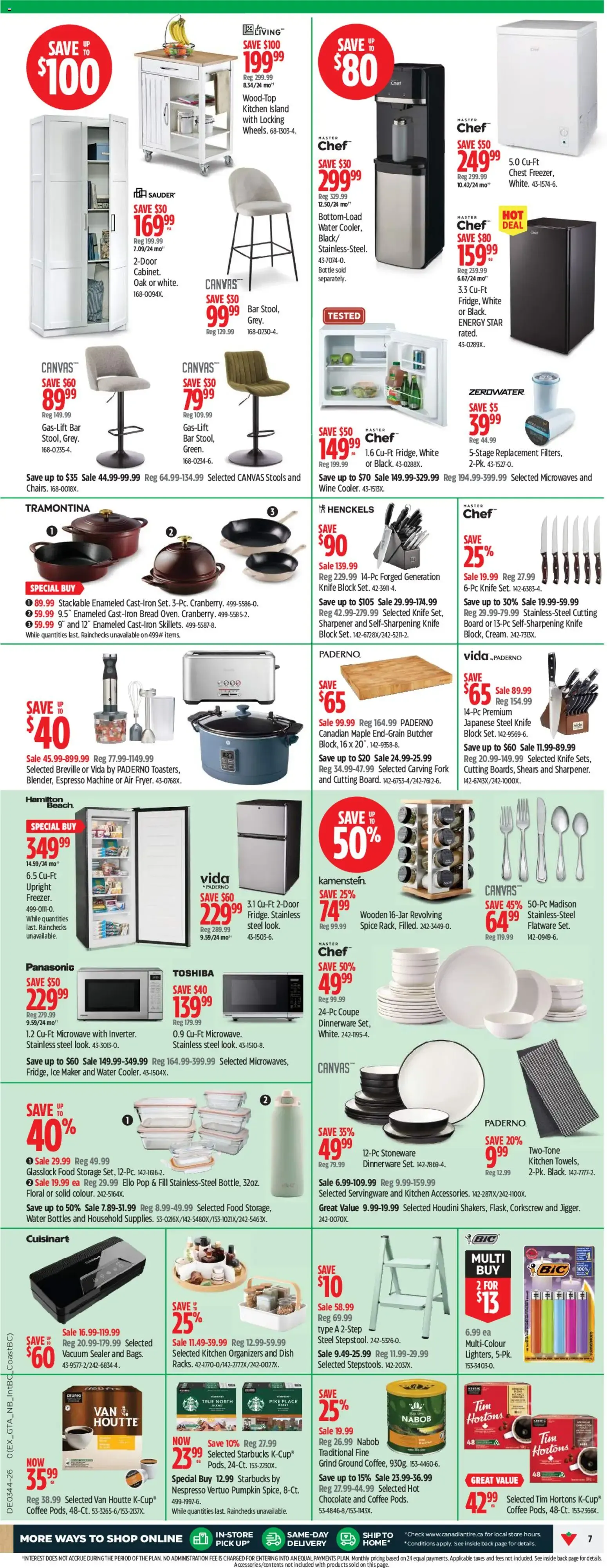 Canadian Tire: Canada's Fall Store from October 29 to November 4 2026 - flyer page 7