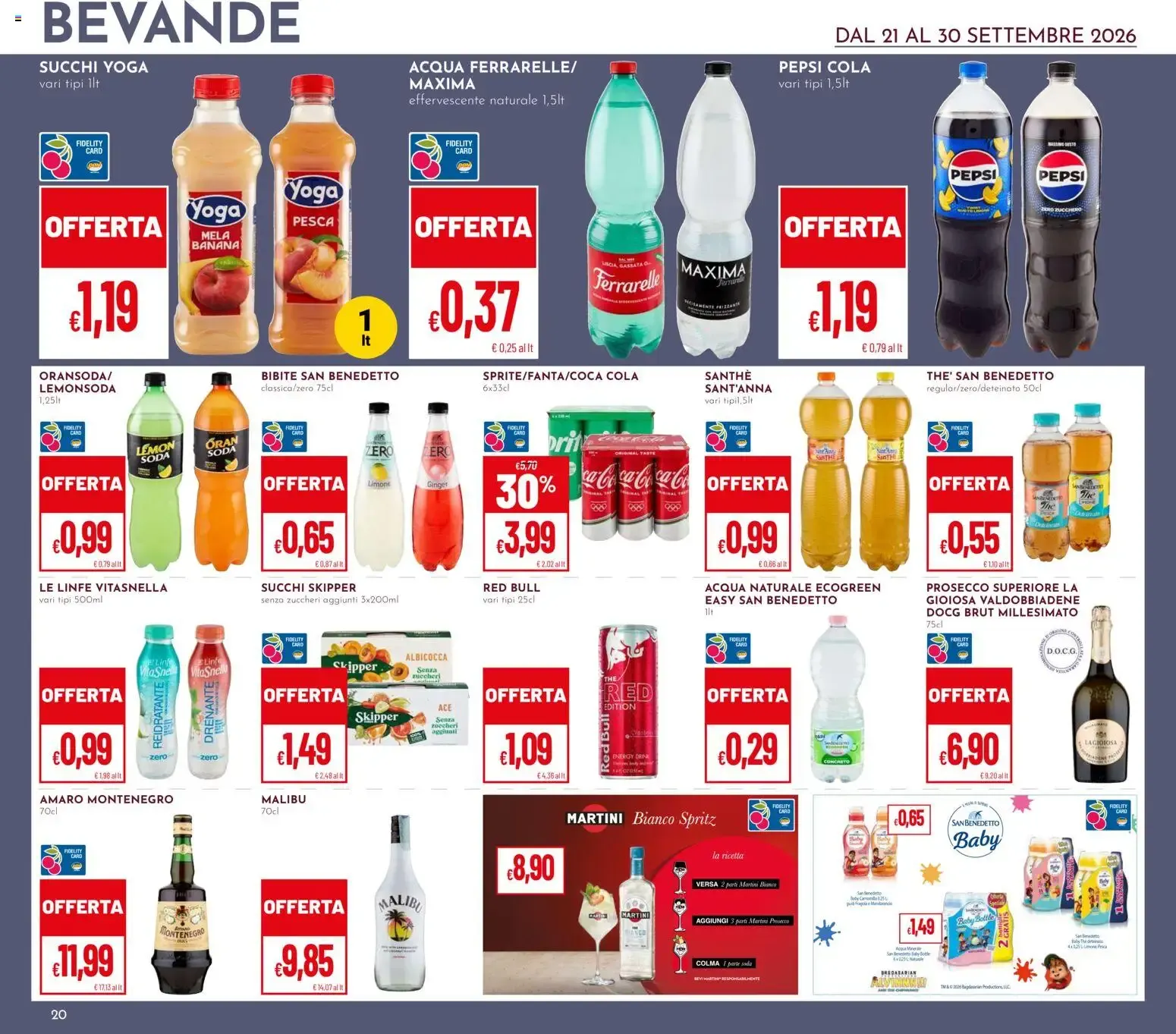 LA SARDEGNA DA GUSTARE da 21 settembre a 30 settembre di 2026 - Pagina del volantino 20