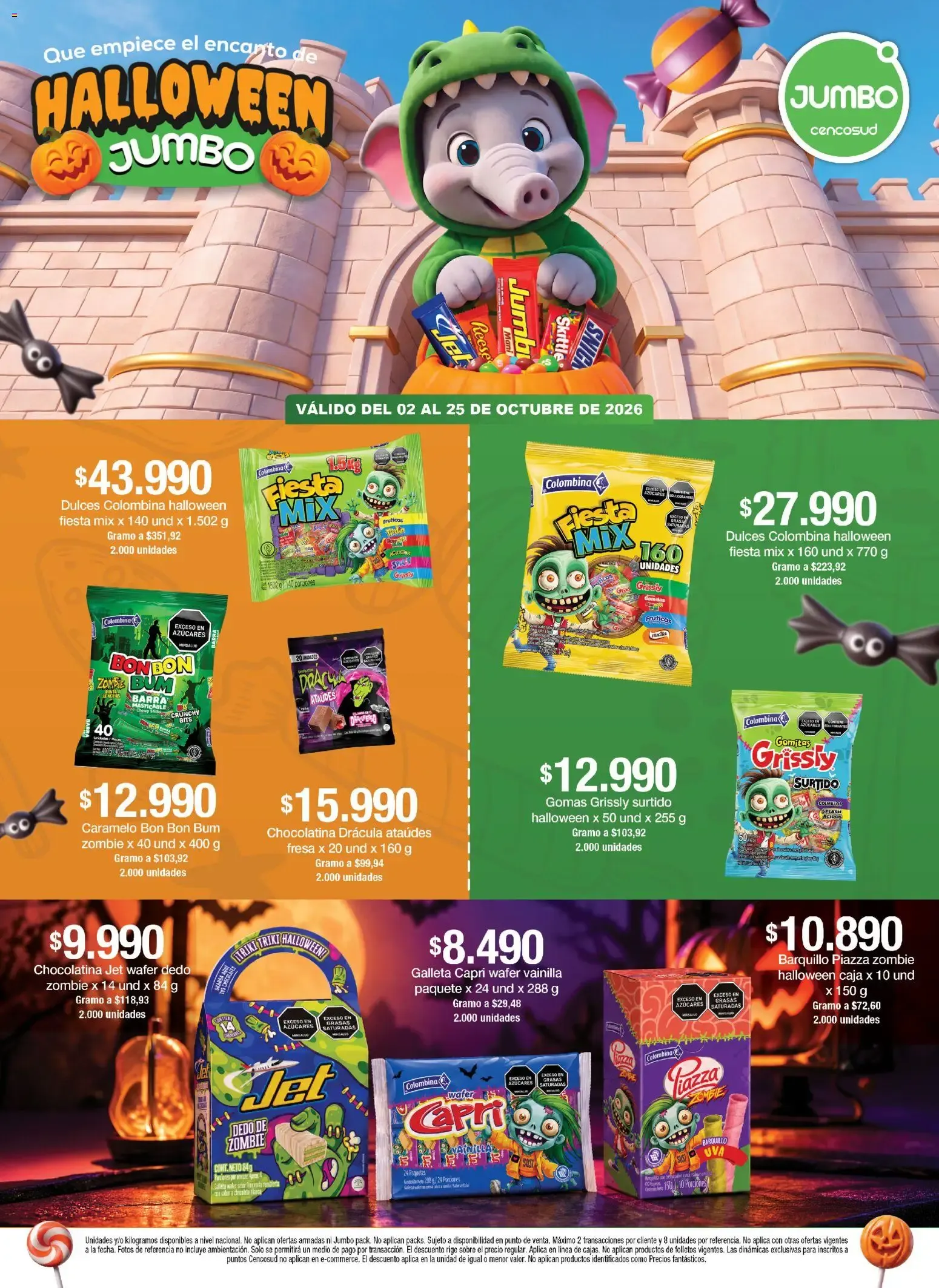 Catalogo de Halloween Jumbo 2 de octubre al 25 de octubre 2026 - Pag 1