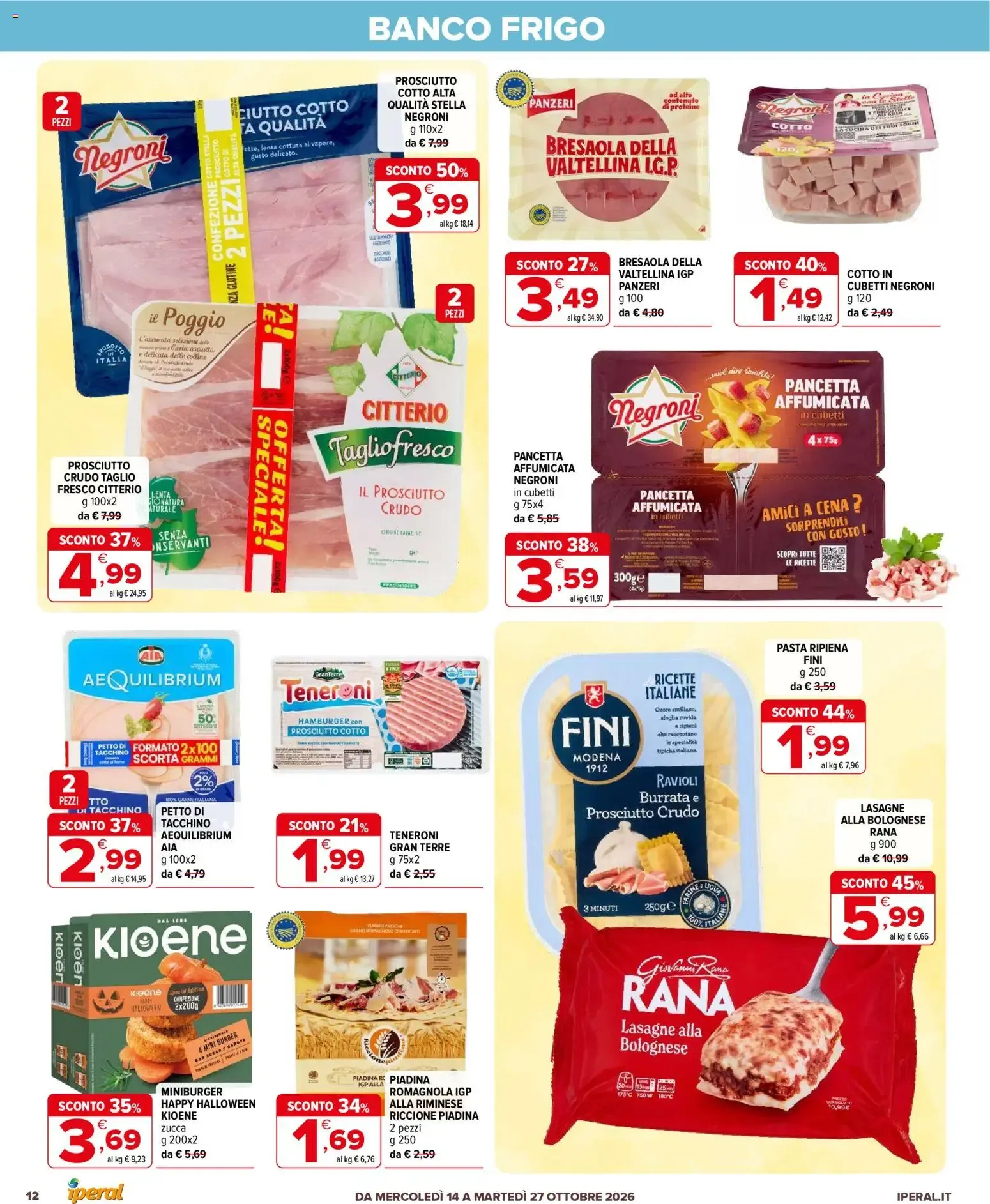 Iperal Supermercati - Affari a 1, 2, 3 Euro da 14 ottobre a 27 ottobre di 2026 - Pagina del volantino 12