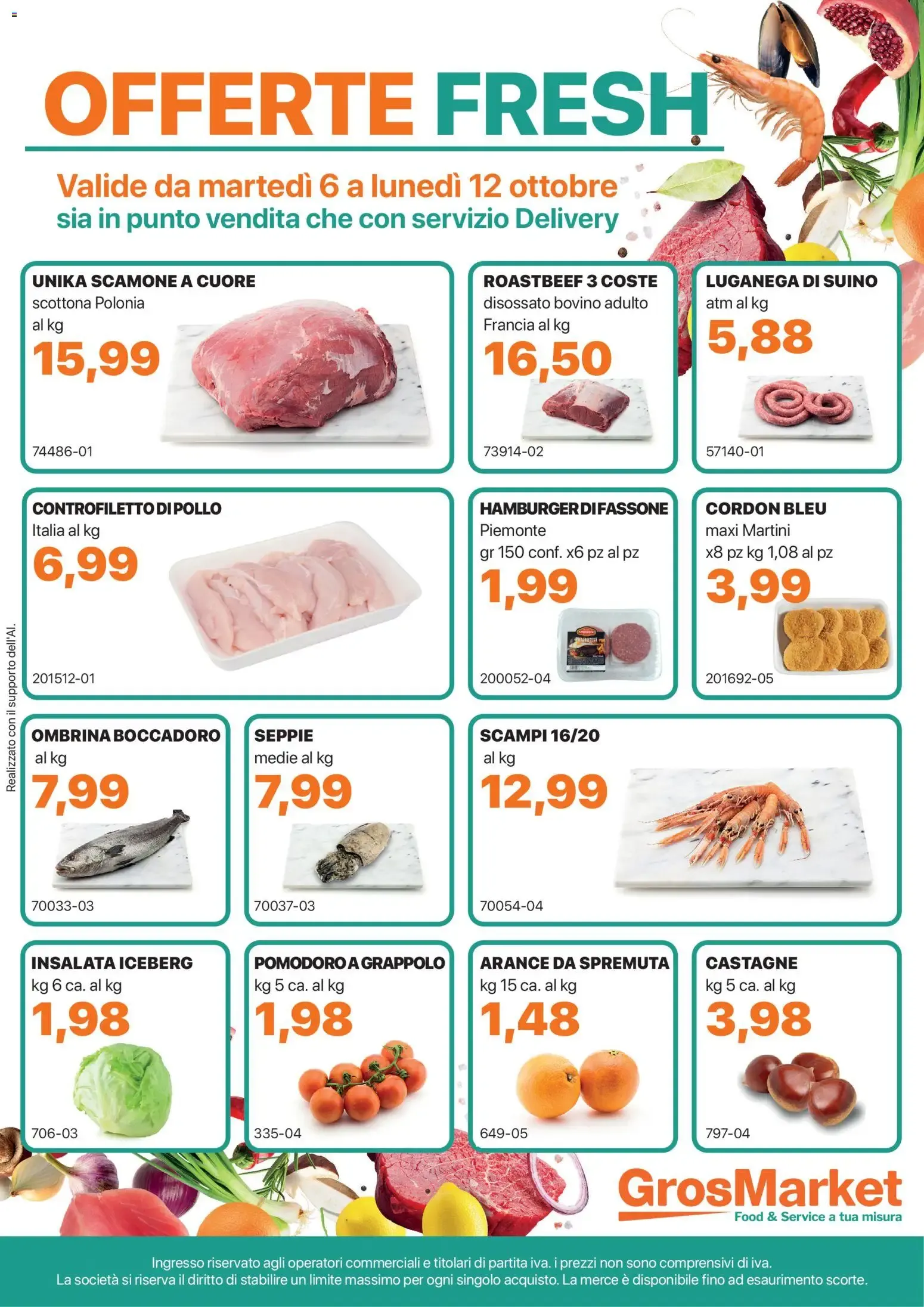 Nuovo Sogegross volantino Offerte Fresh dal 06/10/2026 > offerte anteprima 🛍️