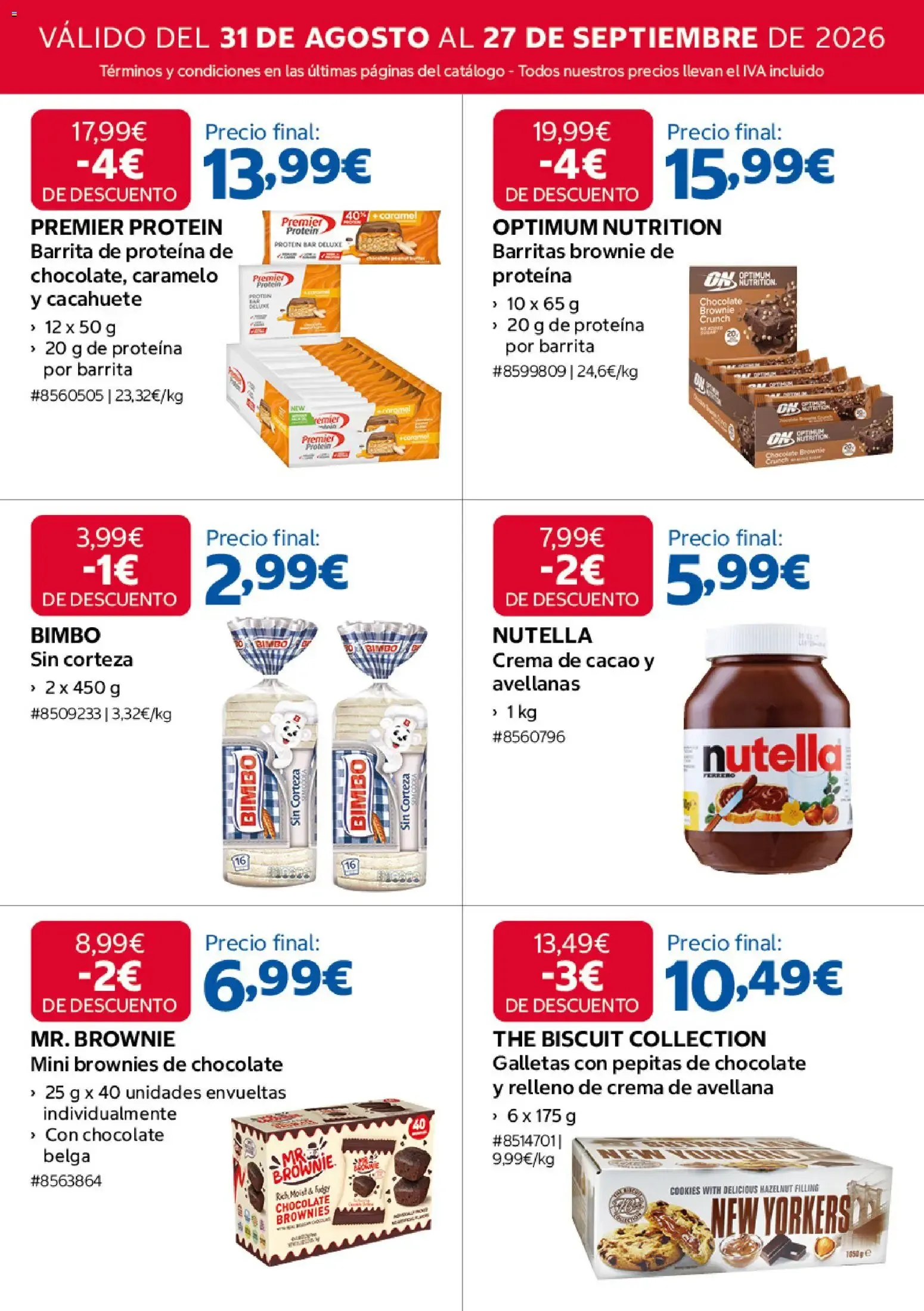 Catálogo de Costco Wholesale: Más de 1000€ en Ahorros para Socios 31 de agosto al 27 de septiembre 2026 - Página 12