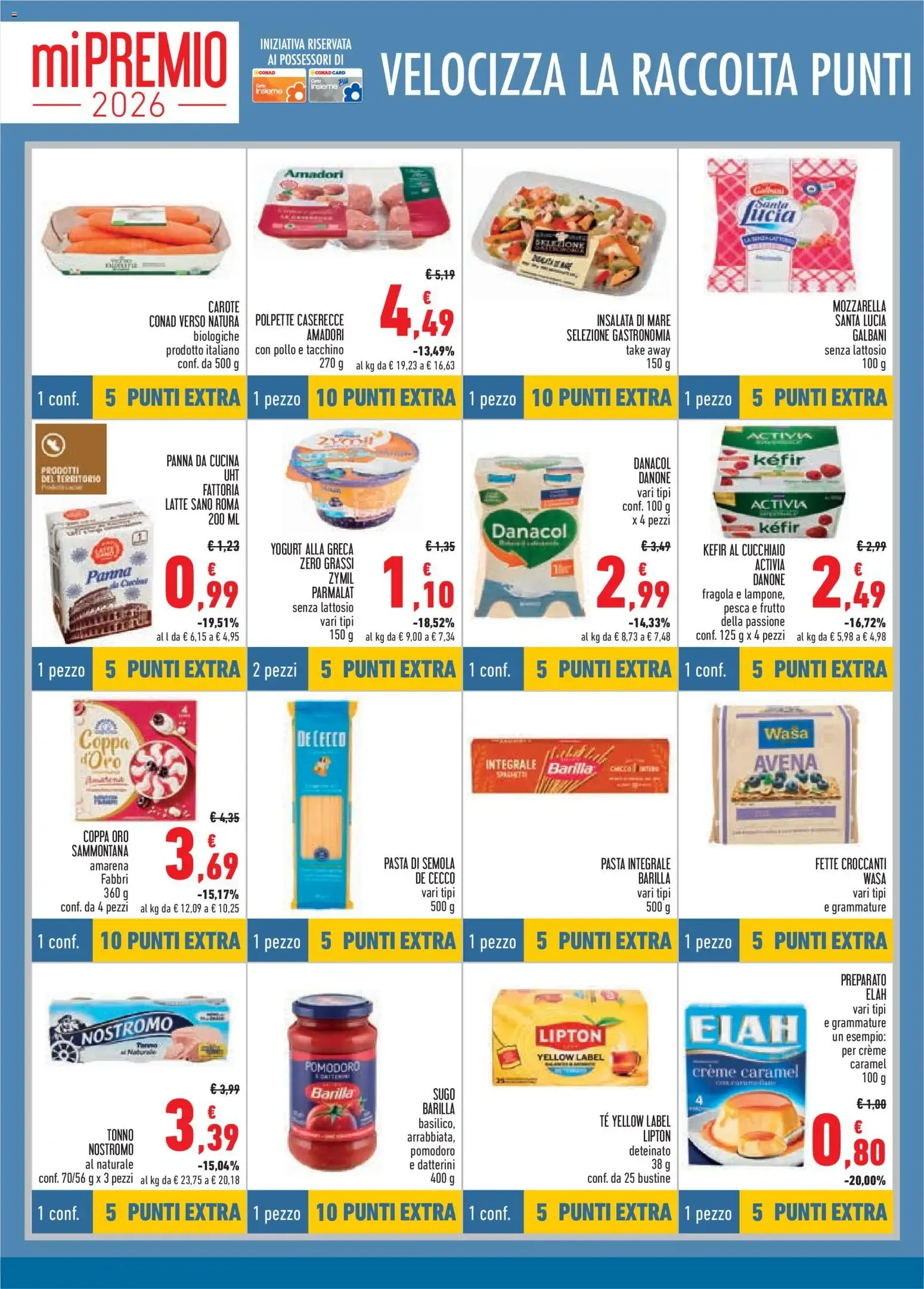 Conad City miPREMIO - Raccolta Punti da 8 ottobre a 3 novembre di 2026 - Pagina del volantino 4