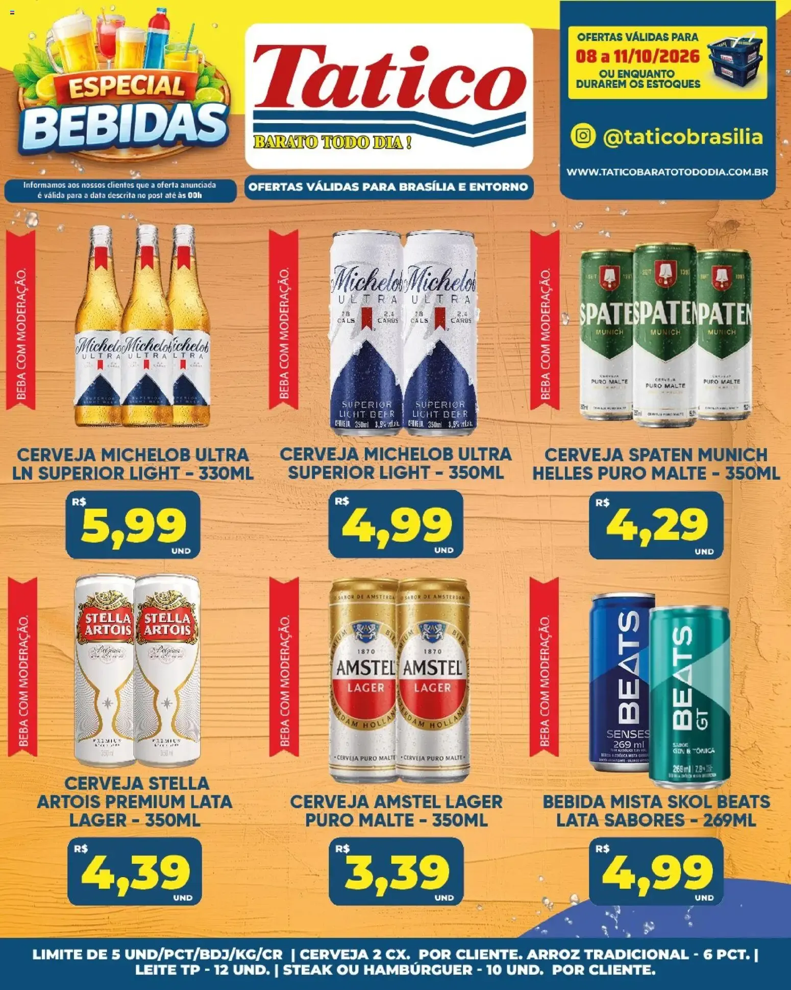 Encarte de Tatico ofertas do Dia de 09/10/2026 | Promoções Online 9 de outubro até 9 de outubro 2026 - Pagina 30