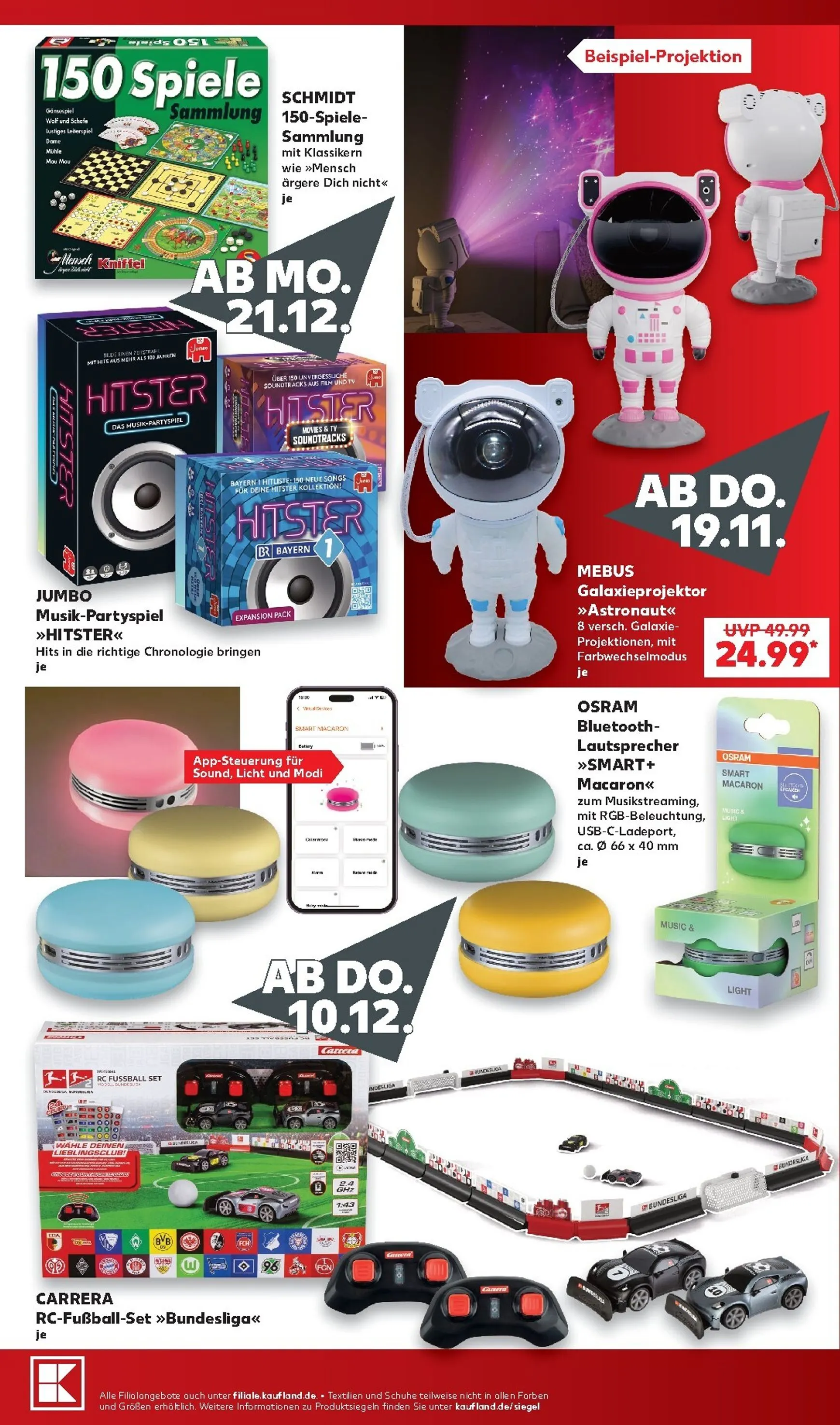 Kaufland - Entdecke tolle geschenkideen Prospekt – von Samstag 10.10.2026 bis Donnerstag 24.12.2026 von 10. Oktober bis 24. Dezember 2026 - Prospekt seite 25