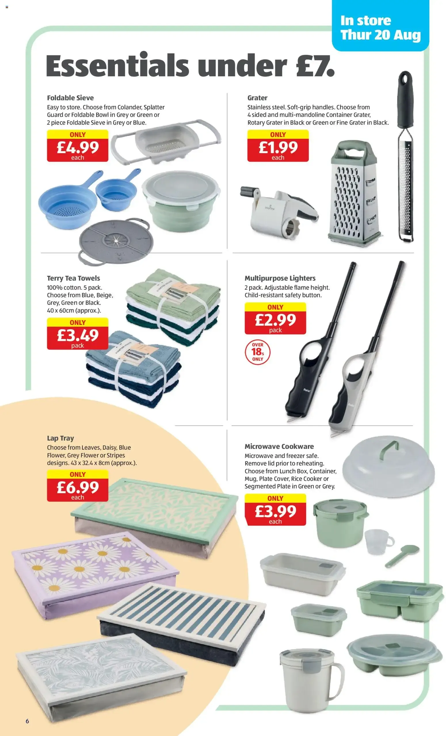 Aldi Specialbuys: Student Event from 13 August to 23 August 2026 - Catalogue Page 6