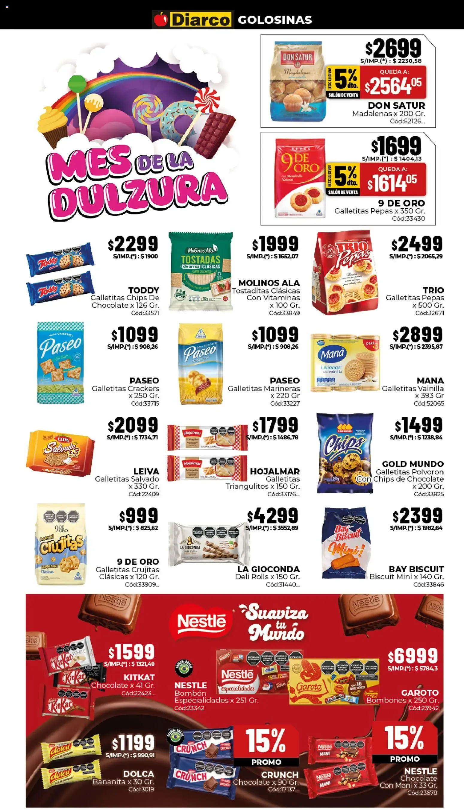 Ofertas de Diarco: Ofertas válidas del 20/07 al 24/07 20 de julio al 24 de julio 2026 - Página 5 del catálogo