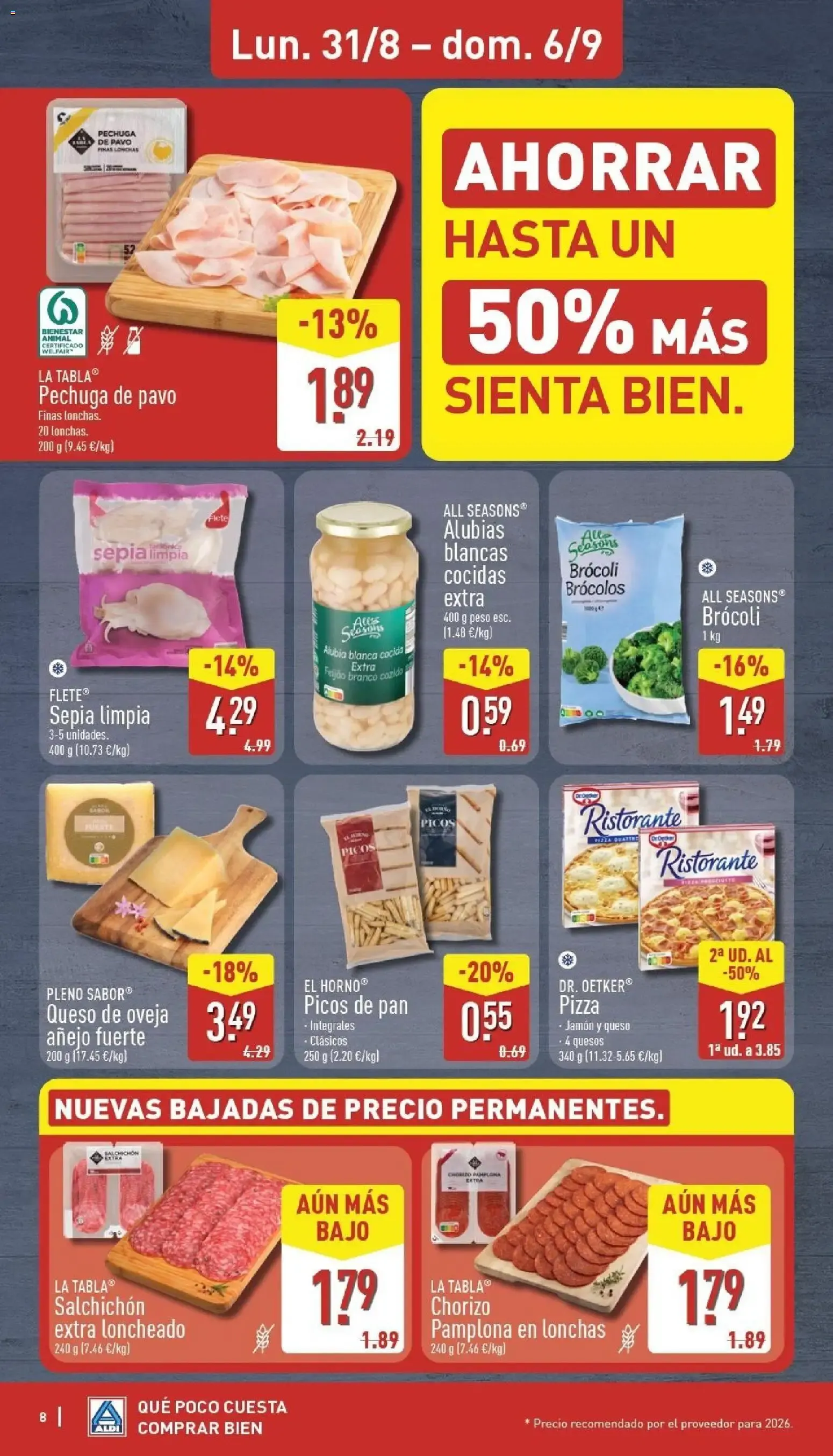 Catálogo de Aldi folleto Península del 31/08/2026 | Catálogo 31 de agosto al 6 de septiembre 2026 - Página 7