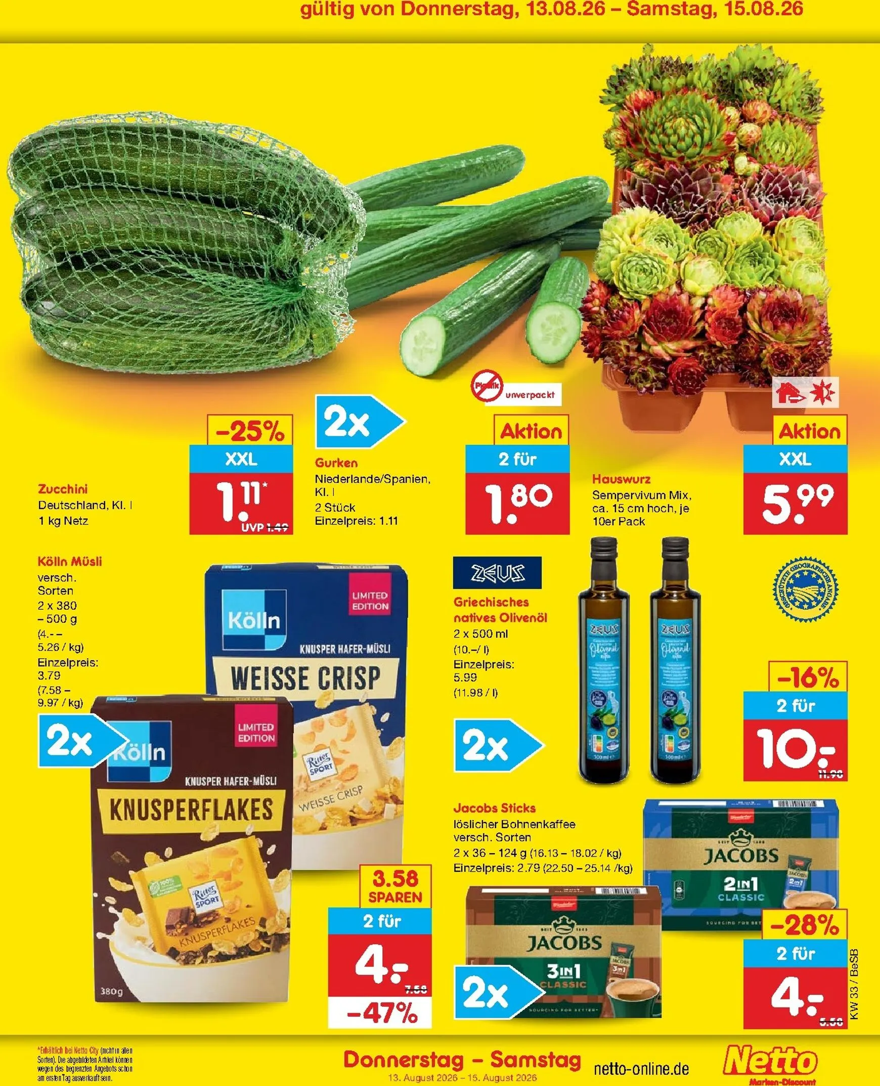 Netto Marken Discount Prospekt nächste Woche – von Montag 10.08.2026 bis Samstag 15.08.2026 von 10. August bis 15. August 2026 - Prospekt seite 54