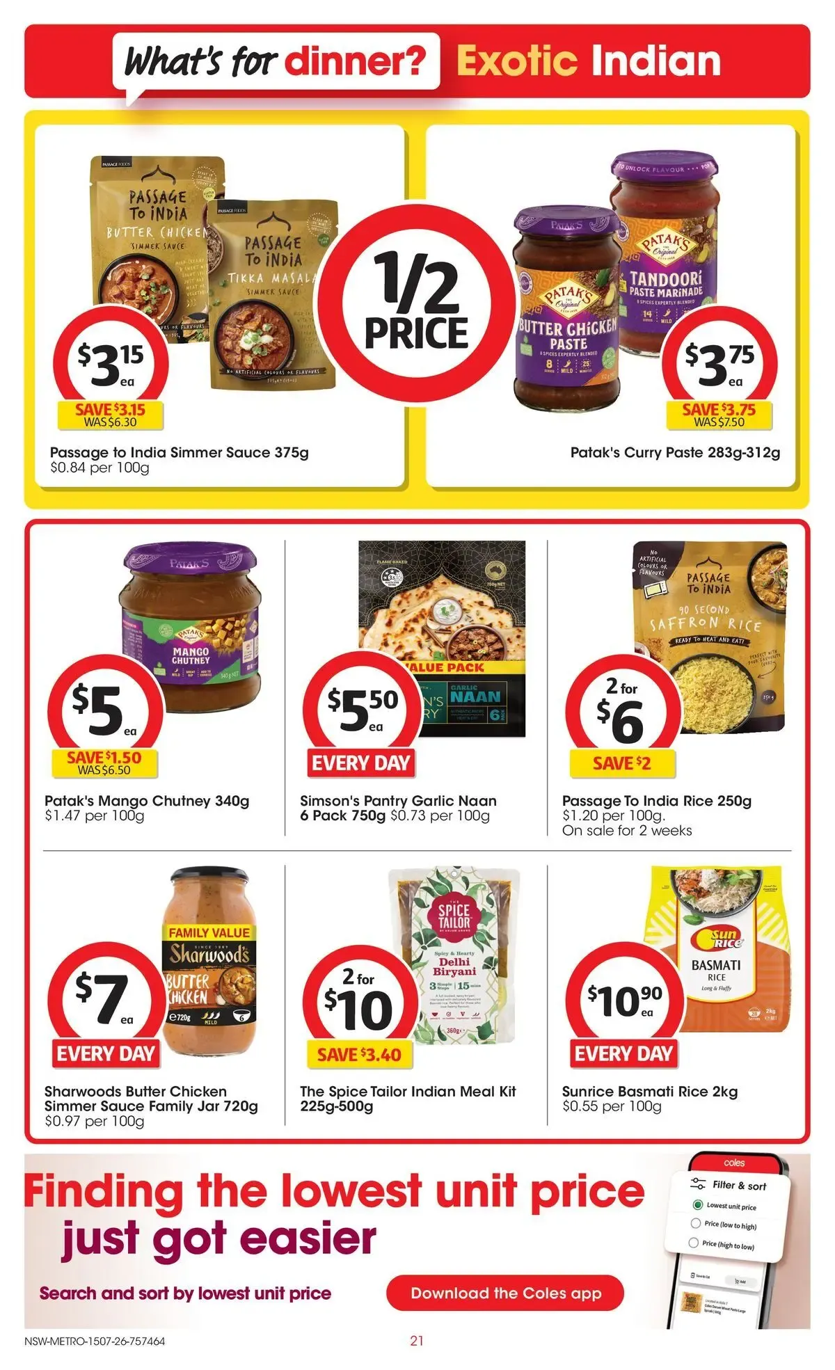 Coles catalogue valid from 15/07/2026 > Online Australia - Catalogue valid from 15 July to 21 July 2026 - page 21