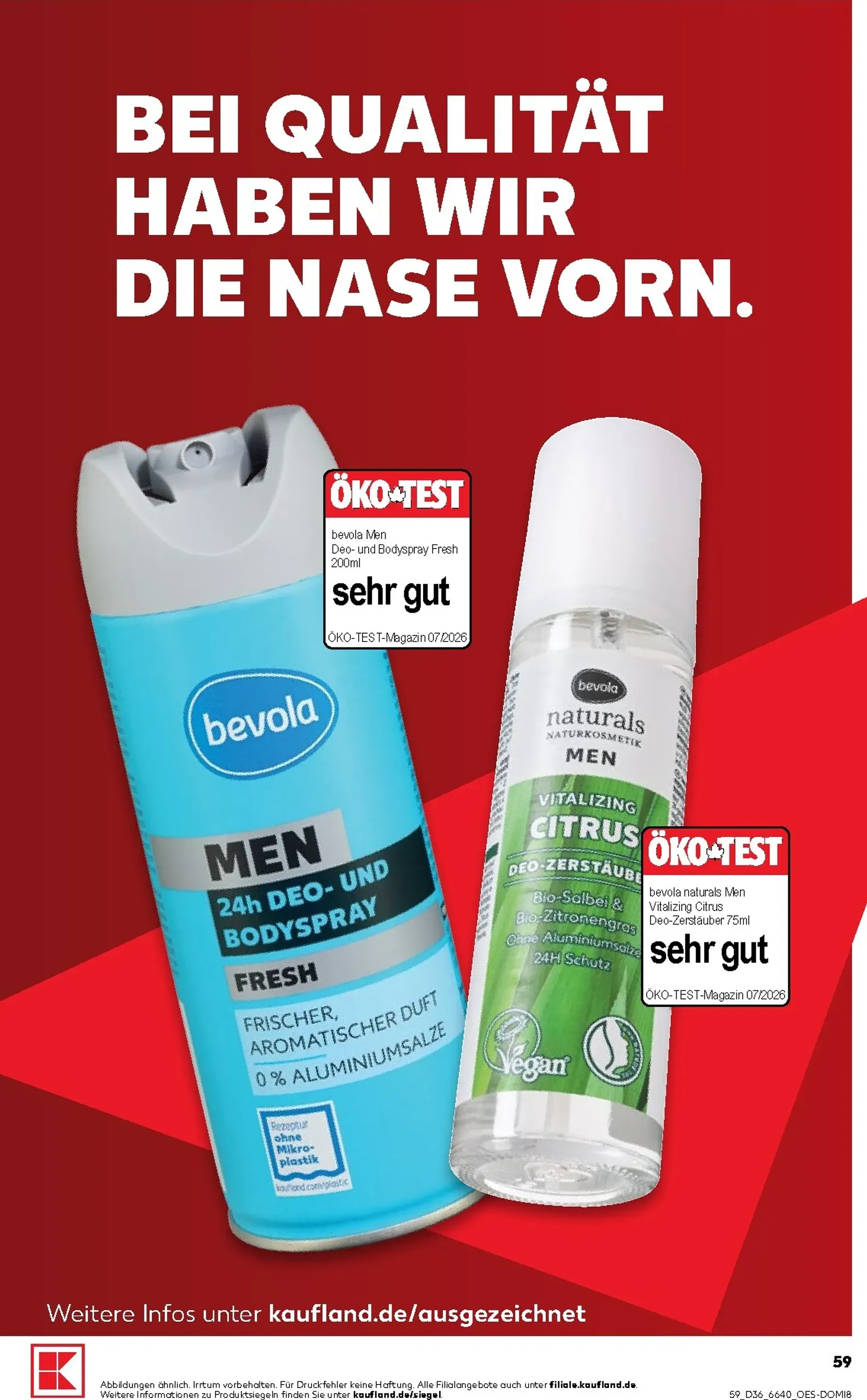 Neuer Kaufland Prospekt – von Donnerstag 03.09.2026 bis Mittwoch 09.09.2026 von 3. September bis 9. September 2026 - Prospekt seite 60