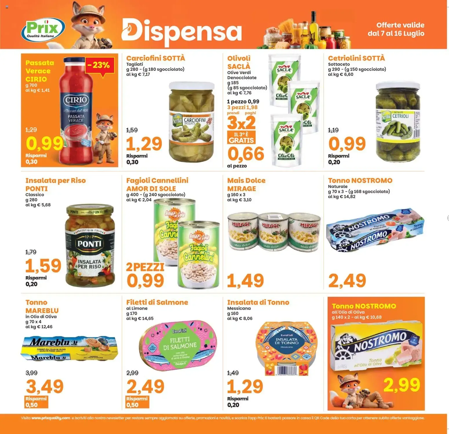 Prix volantino dal 07/07/2026 - online Offerte da 7 luglio a 16 luglio di 2026 - Pagina del volantino 12