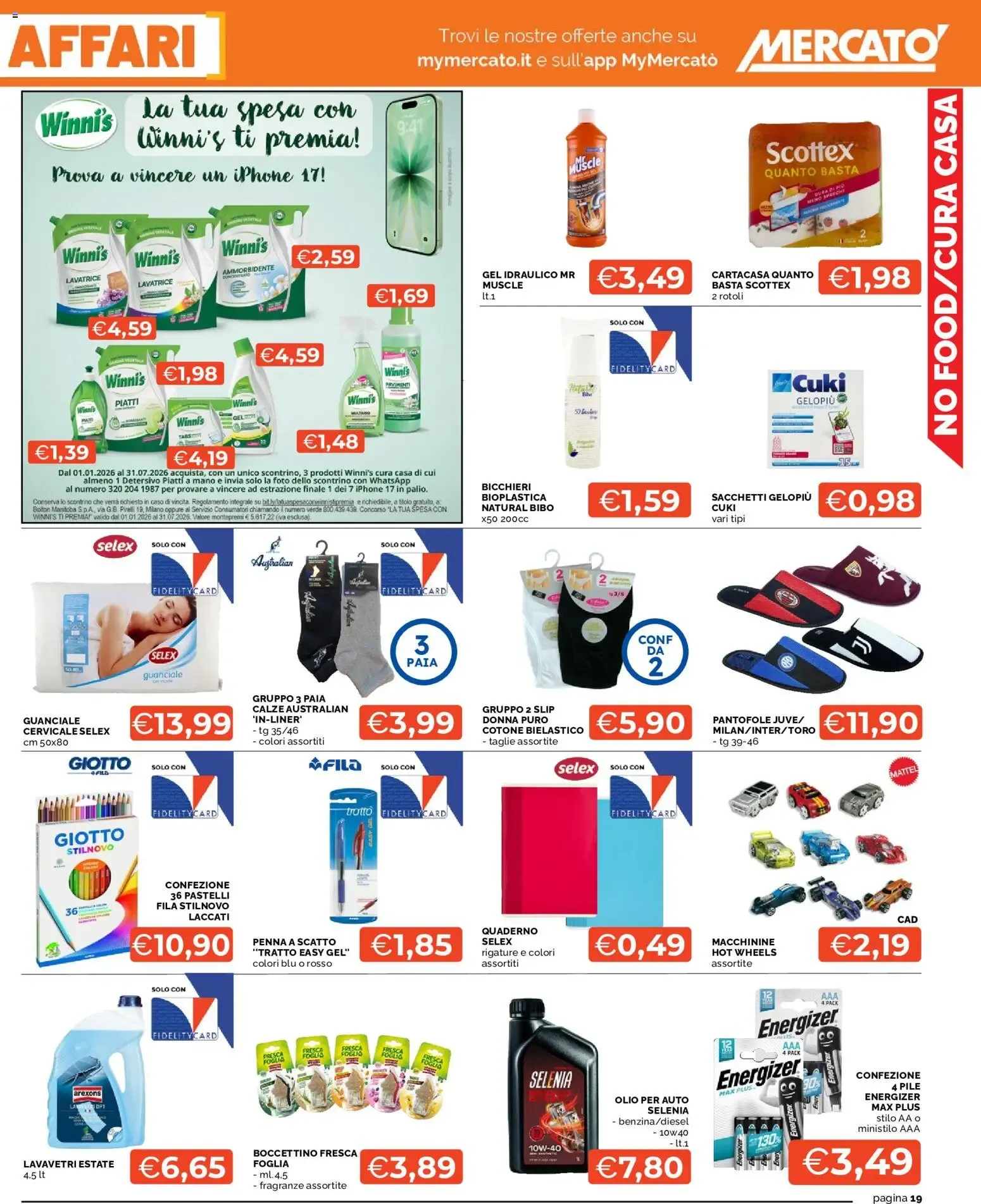 Mercatò volantino dal 20/07/2026 - online Offerte da 20 luglio a 2 agosto di 2026 - Pagina del volantino 19