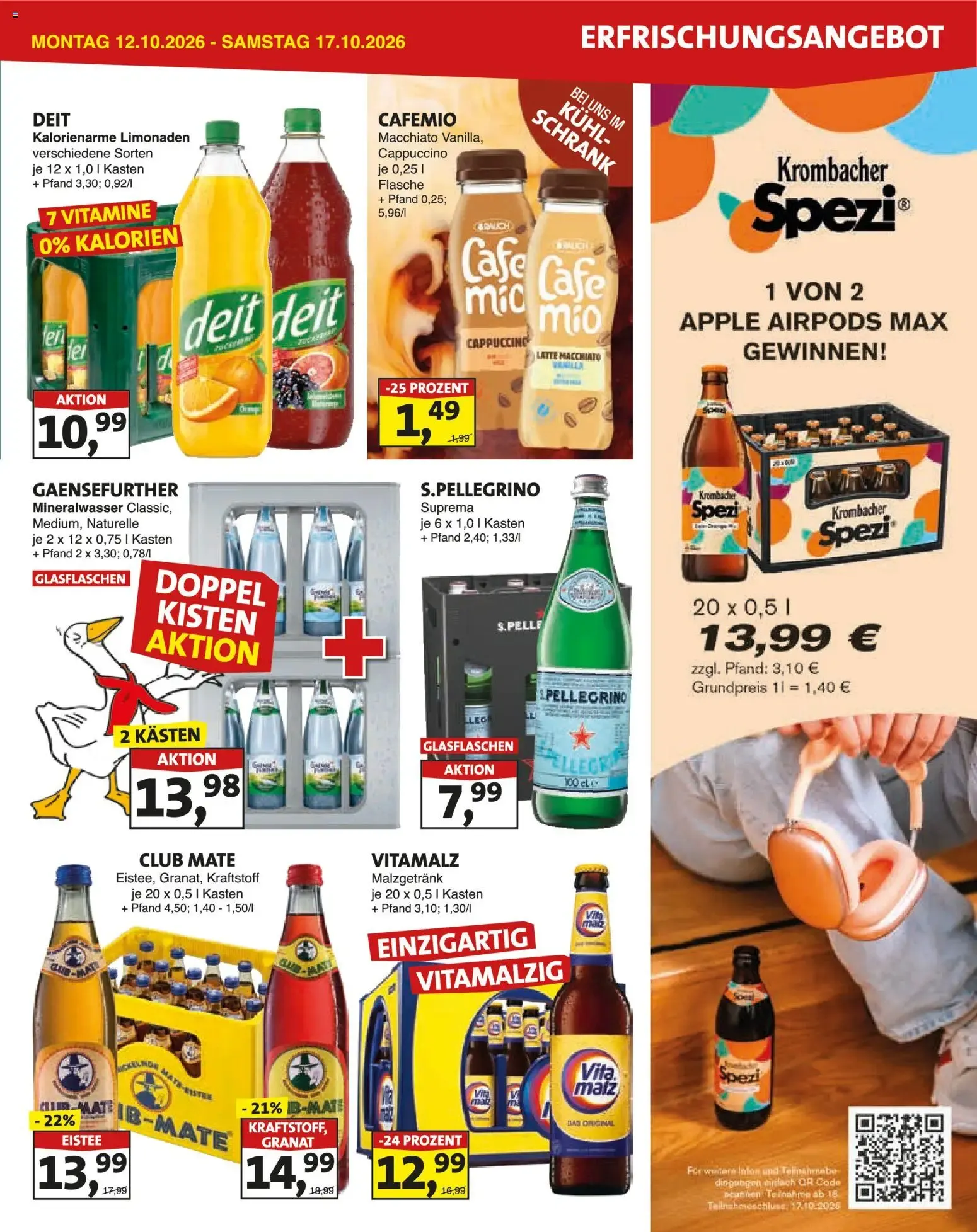 LÖSCH DEPOT DER GETRÄNKEMARKT von 12. Oktober bis 17. Oktober 2026 - Prospekt seite 3
