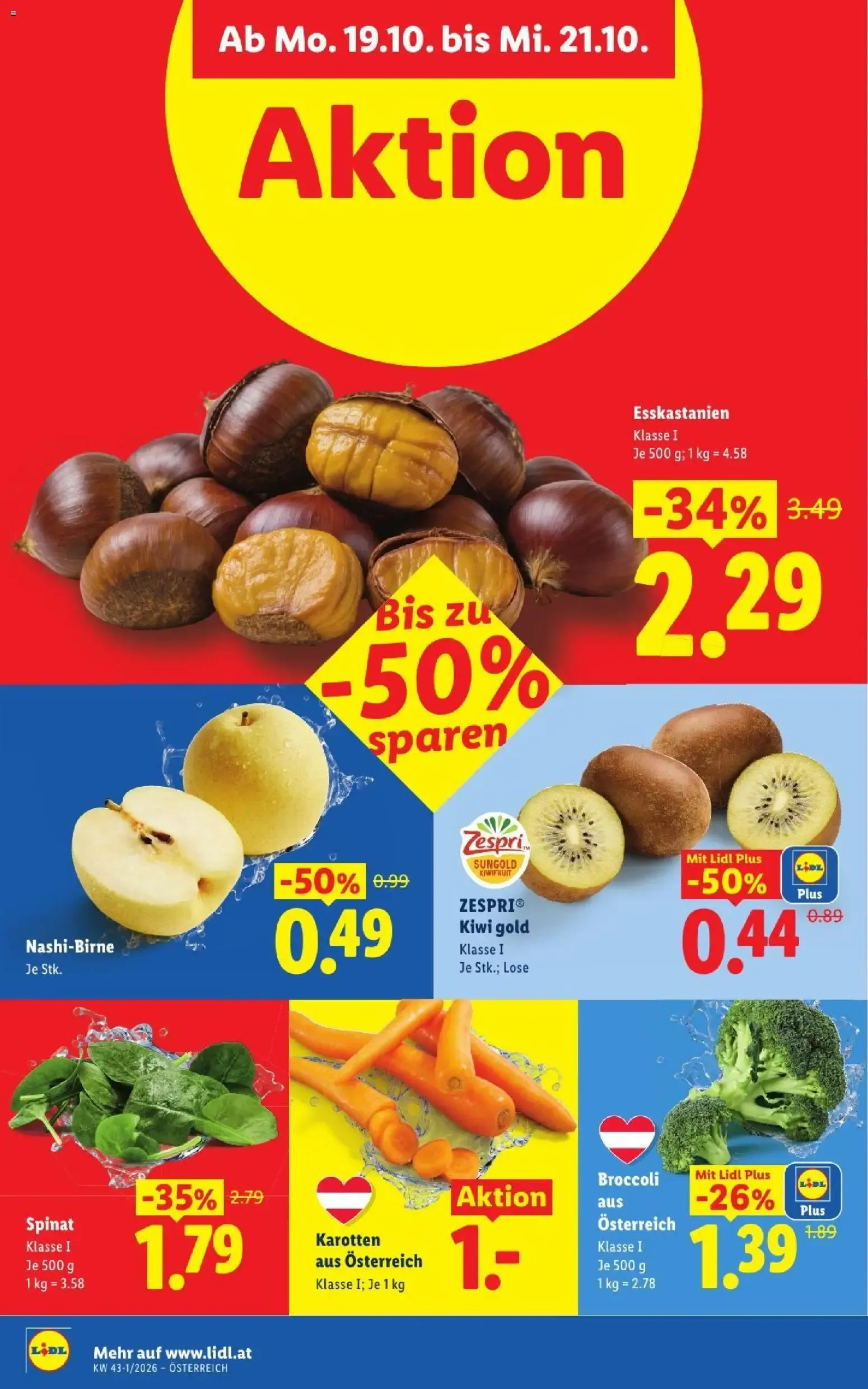 Lidl Flugblatt ab 15.10.2026 - Angebote ab donnerstag von 15. Oktober bis 17. Oktober 2026 - Flugblätt seite  43