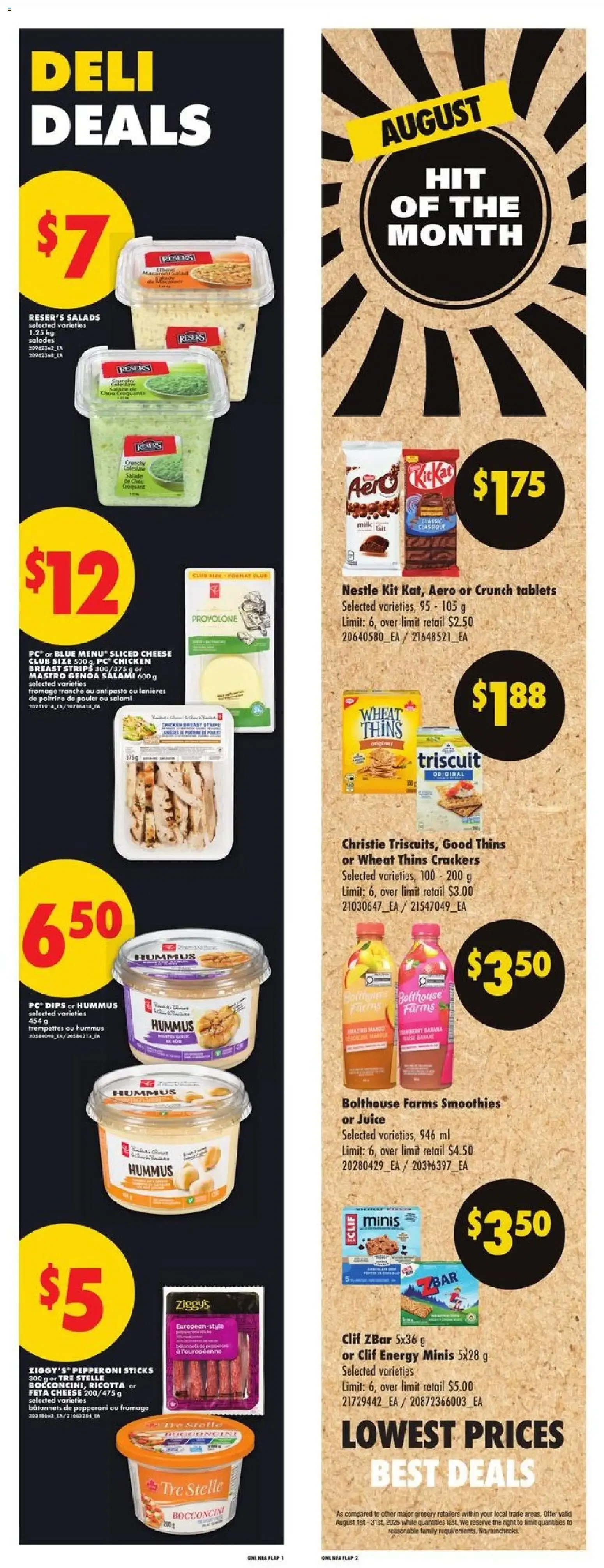 No Frills weekly flyer - NS from Aug 6, 2026 > weekly specials & deals from August 6 to August 12 2026 - flyer page 6