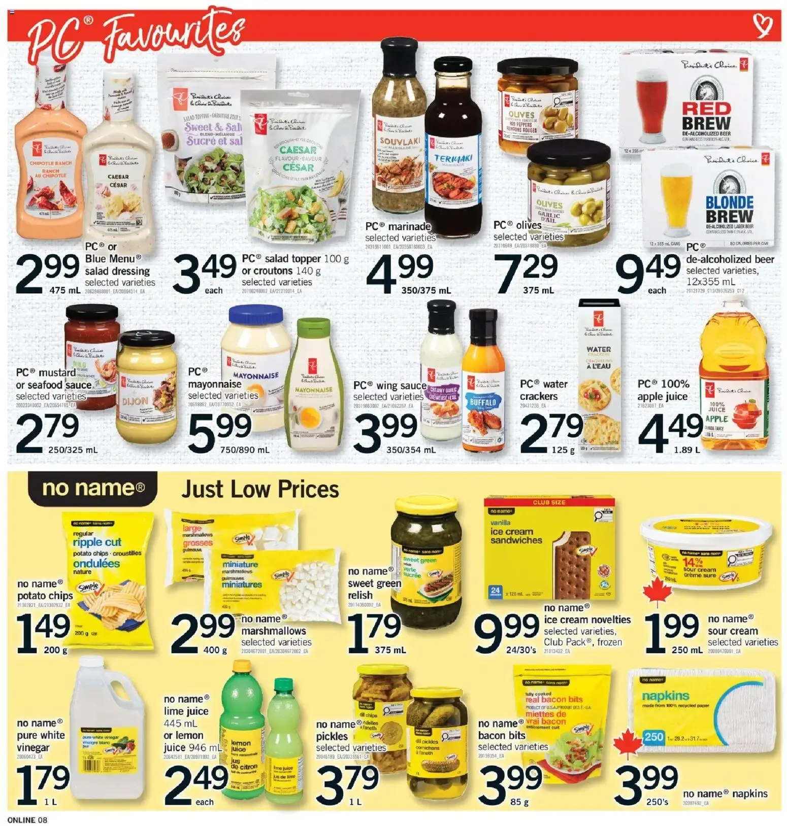 Fortinos weekly flyer / circulaire from Jul 9, 2026 > weekly specials & deals from July 9 to July 15 2026 - flyer page 8