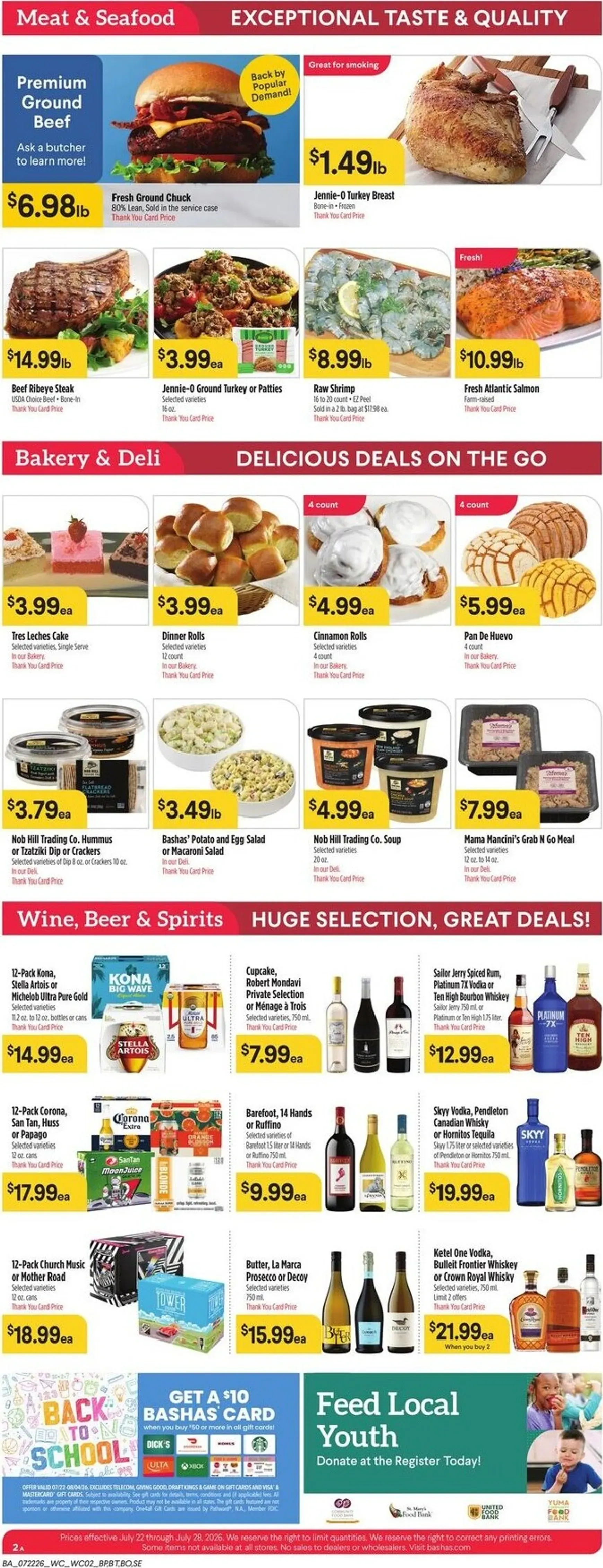 Weekly ad Bashas' PEAK PRODUCE from July 22 to July 28 2026 - Page 2