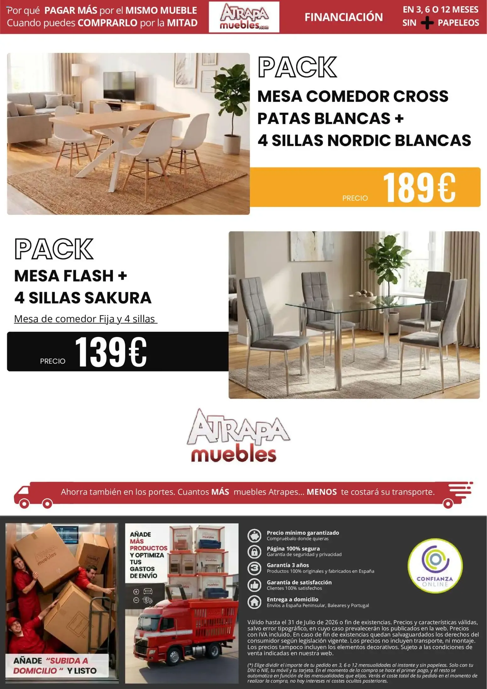 Catálogo de Atrapa Muebles: Ofertas dinámicas de Verano 1 de julio al 31 de julio 2026 - Página 9