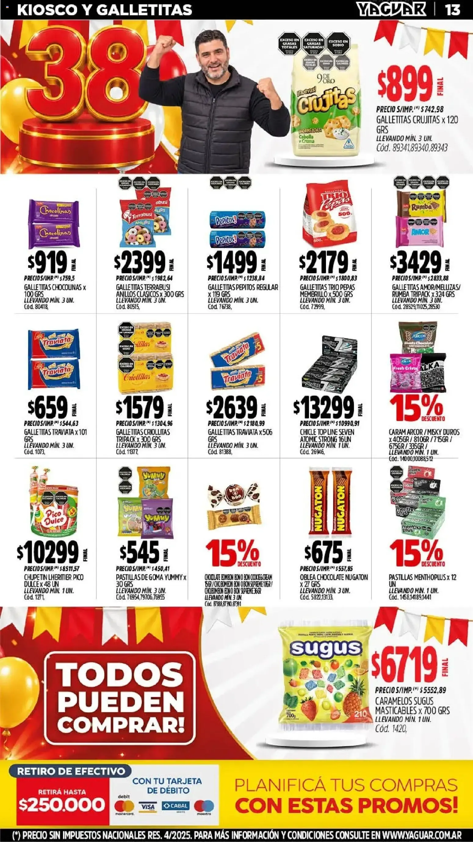 Ofertas de Yaguar - Oferta Semanal General Roca del 05/10/2026 - 10/10/2026 5 de octubre al 10 de octubre 2026 - Página 11 del catálogo