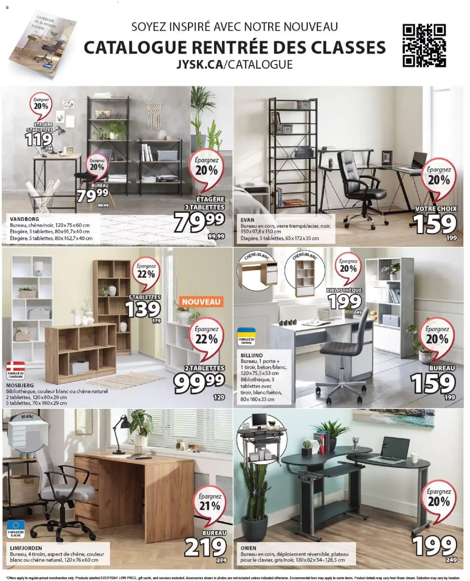 JYSK - Soldes de la Fête du Travail: Épargnez 20-60% from August 27 to September 9 2026 - flyer page 6