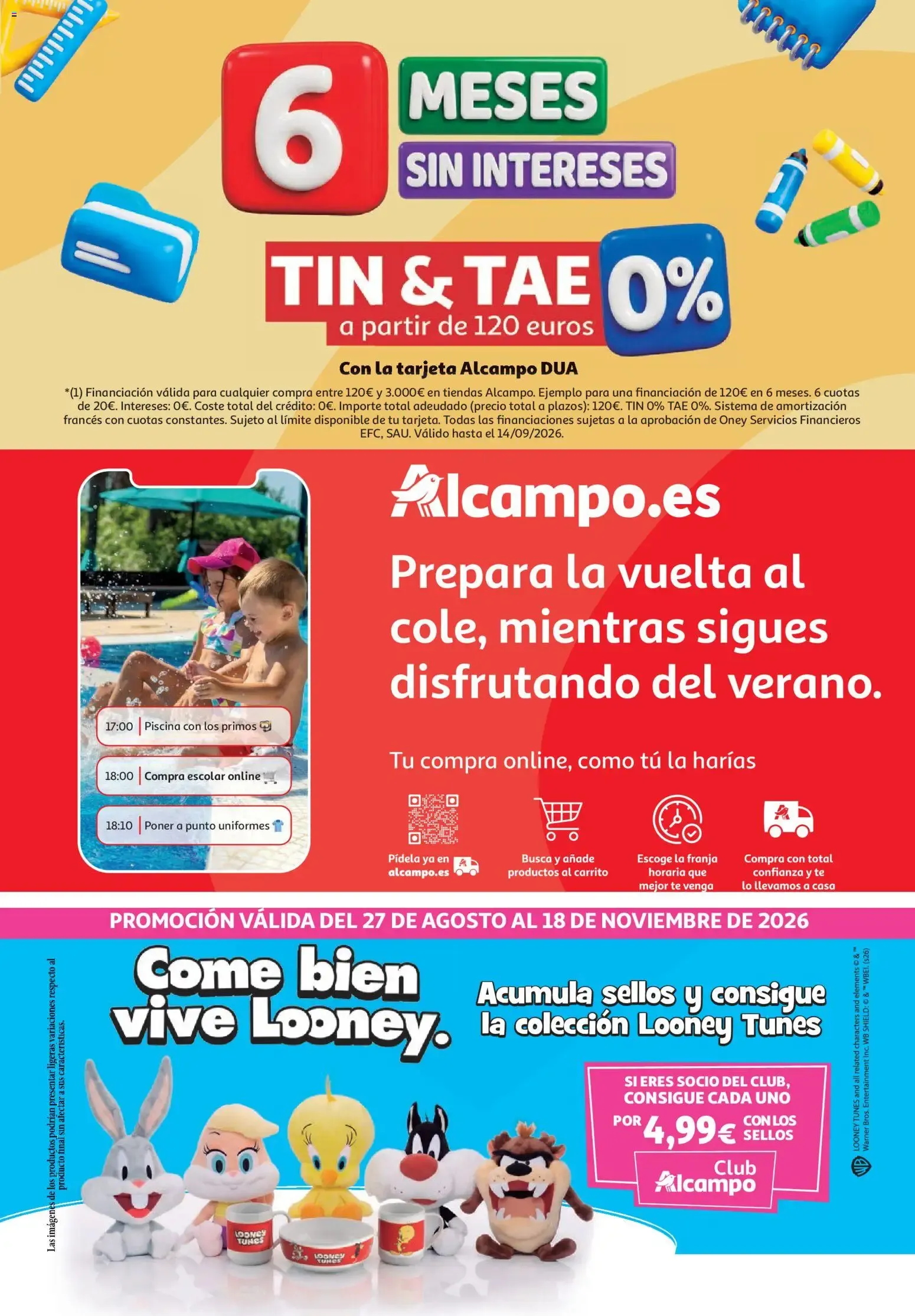 Catálogo de Alcampo - Vuelta al Cole 27 de agosto al 14 de septiembre 2026 - Página 2