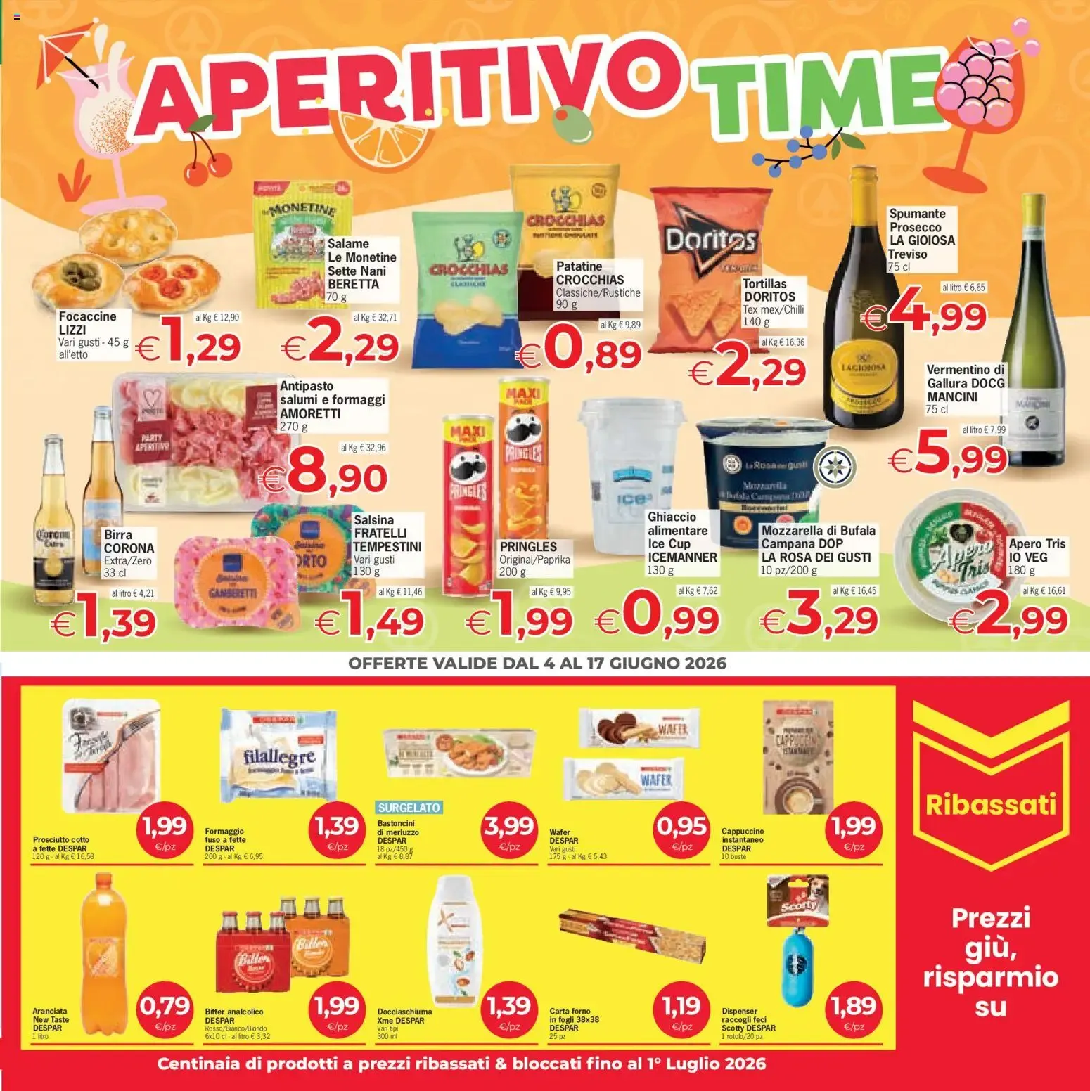 Despar Eurospar - Sconti Fino al 50% da 4 giugno a 17 giugno di 2026 - Pagina del volantino 7