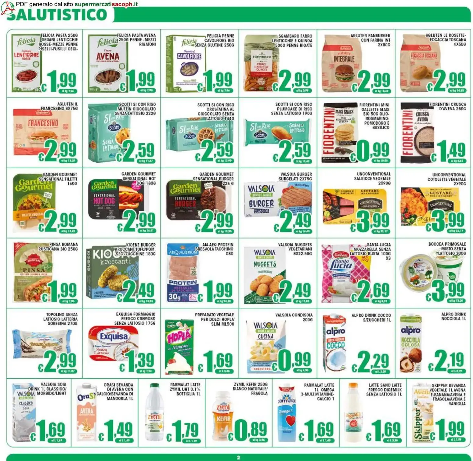 Sacoph volantino dal 19/06/2026 - online Offerte da 19 giugno a 30 giugno di 2026 - Pagina del volantino 2