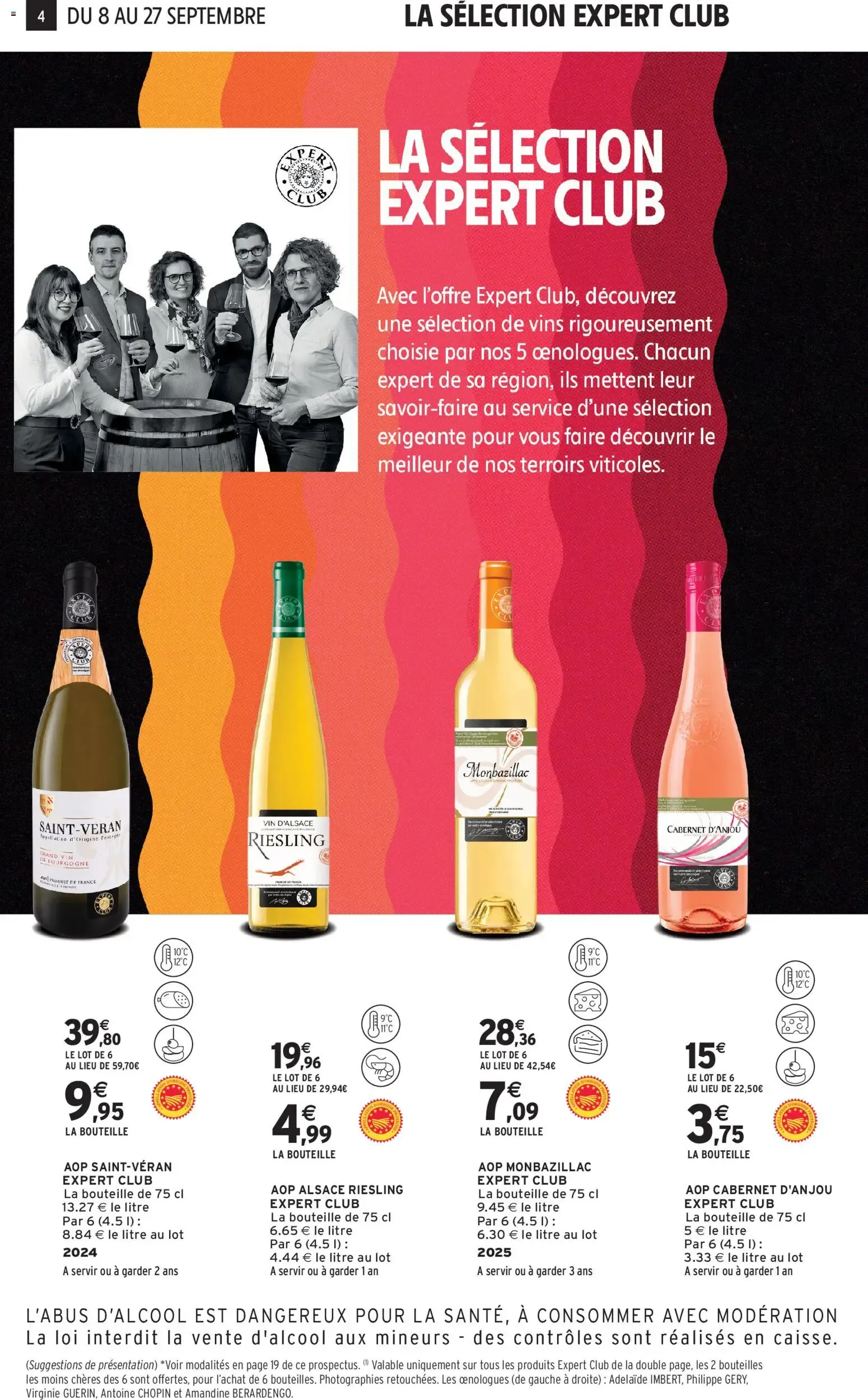 Intermarché - Foire aux vins à partir du 08/09/2026 - promo en ligne du 8 septembre au 27 septembre 2026 - Catalogue page 4