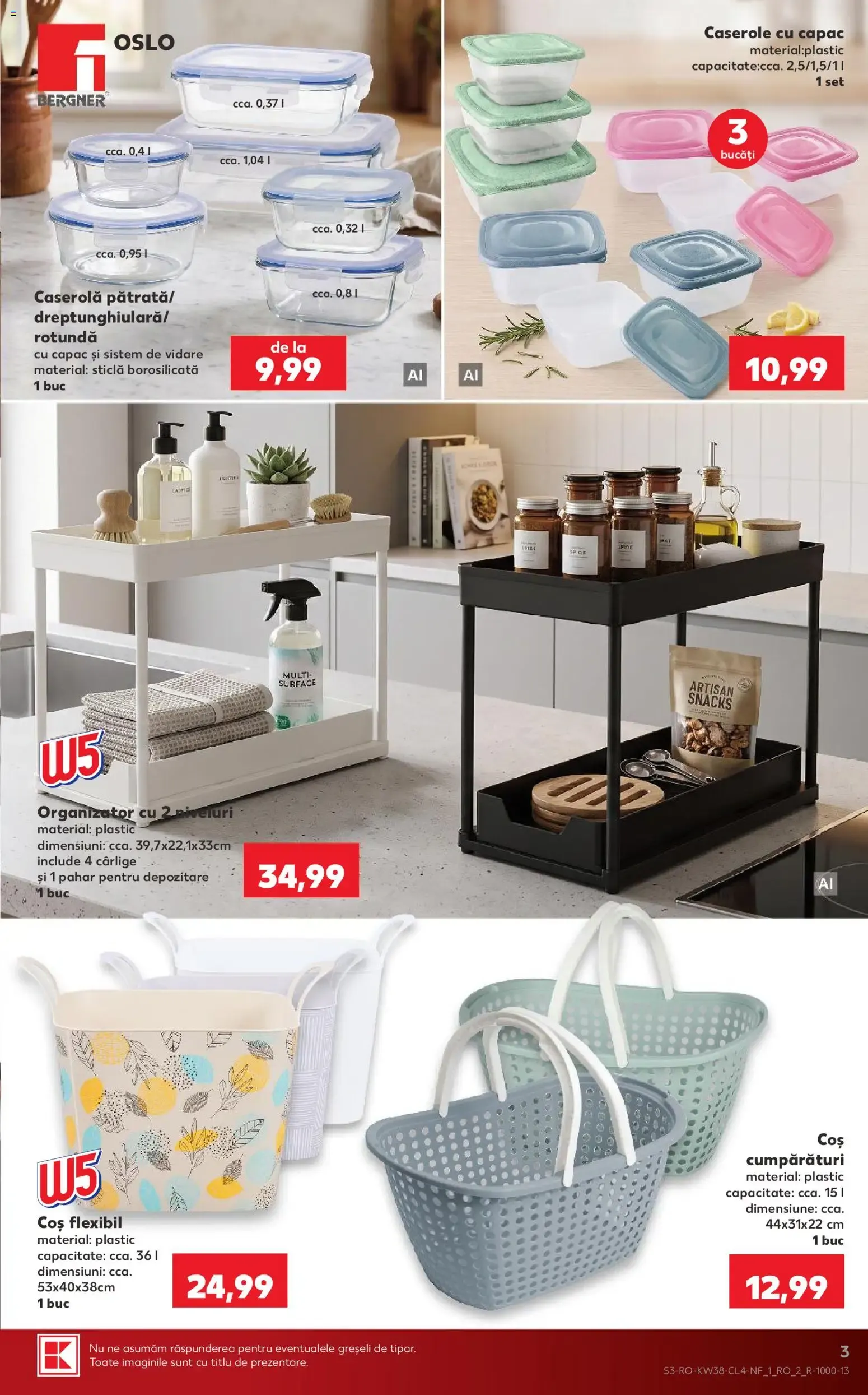 Catalog Kaufland: ECHIPEAZĂ-ȚI BUCĂTĂRIA INTELIGENT de la 16 septembrie până la 22 septembrie 2026 - Revista Pagina 3