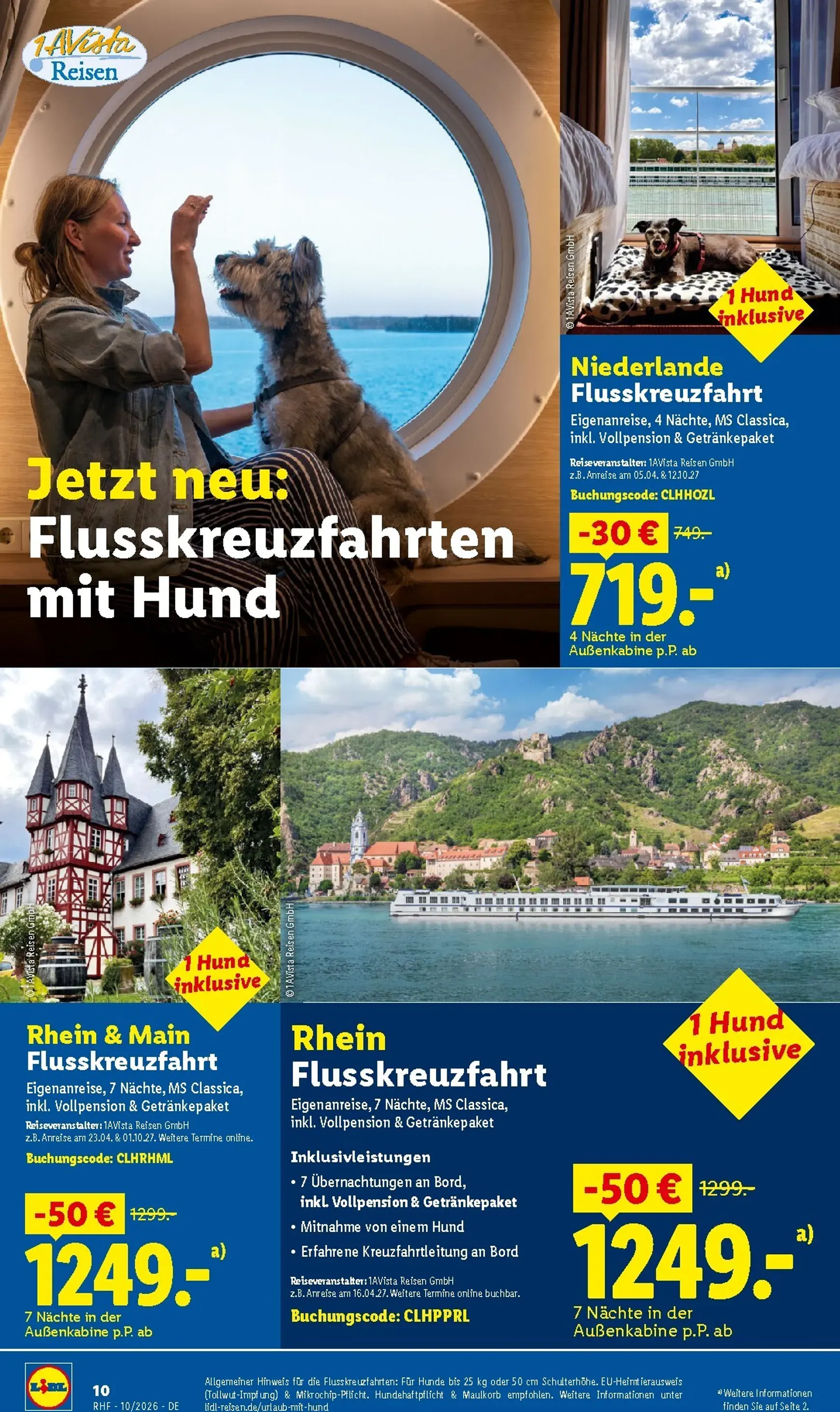 Lidl - Reise-Highlights Prospekt – von Mittwoch 30.09.2026 bis Samstag 31.10.2026 von 30. September bis 31. Oktober 2026 - Prospekt seite 10
