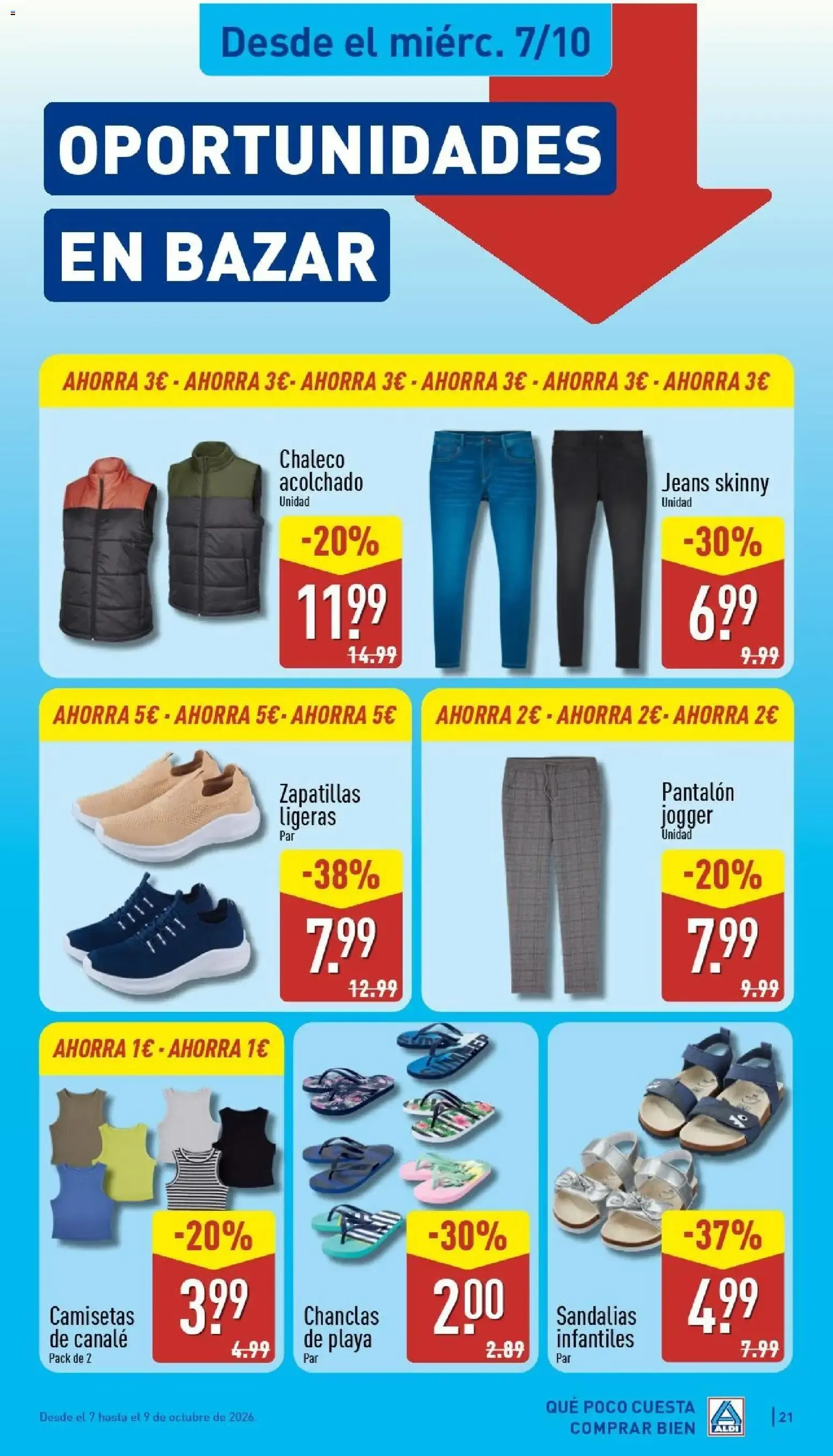 Catálogo de Aldi folleto Canarias del 05/10/2026 | Catálogo 5 de octubre al 11 de octubre 2026 - Página 21
