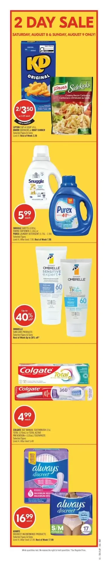 Shoppers Drug Mart flyer week 32 from August 8 to August 13 2026 - flyer page 2