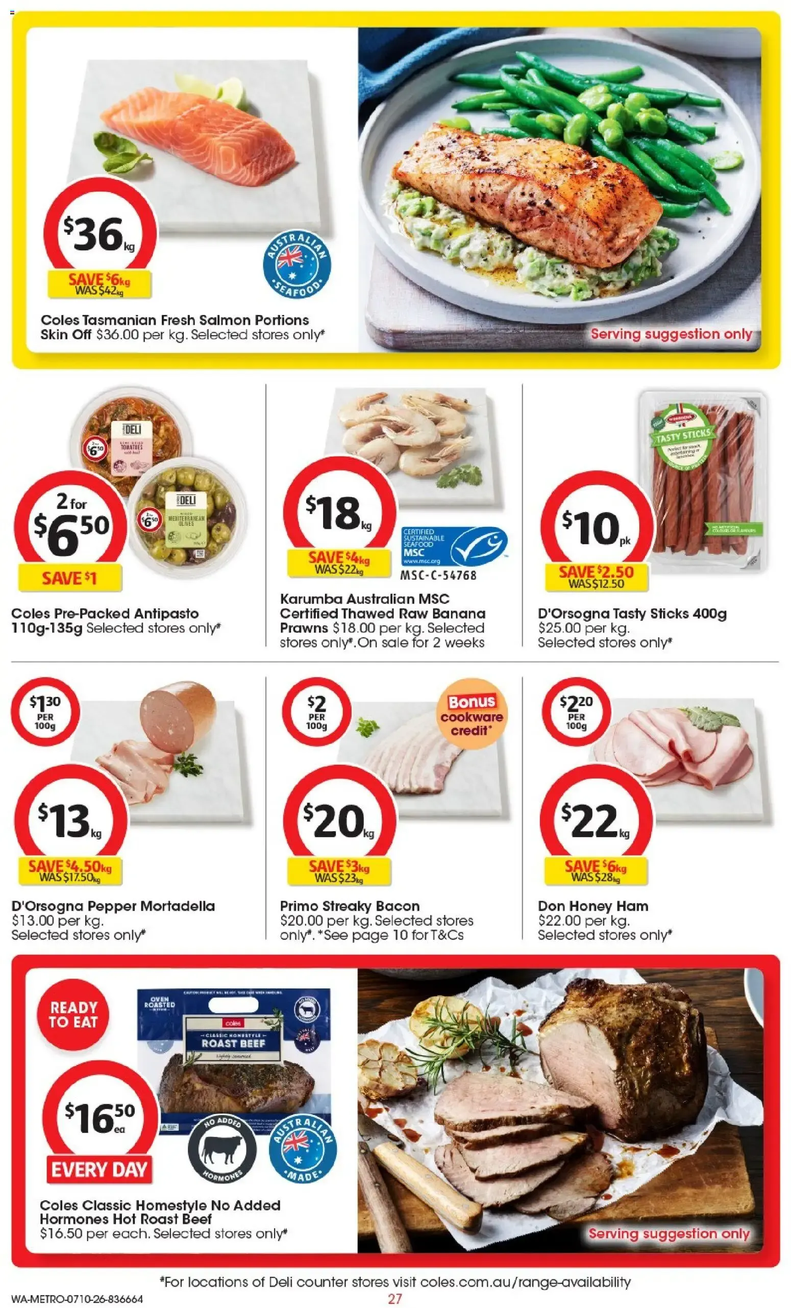 Coles catalogue valid from 07/10/2026 > Online Australia - Catalogue valid from 7 October to 13 October 2026 - page 27
