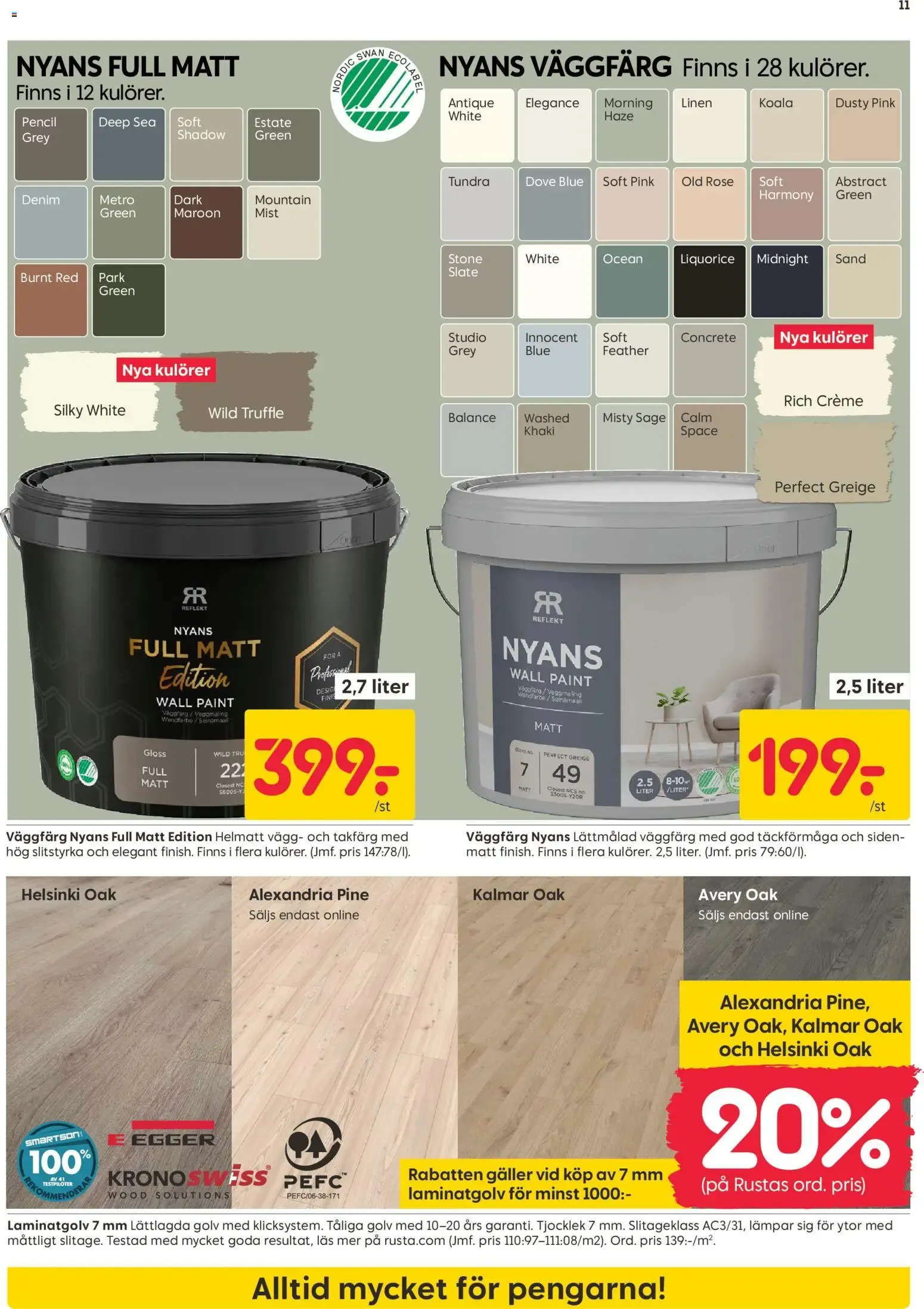 Rusta erbjudanden från 10/08/2026 - 16/08/2026 > Reklamblad nuvarande rabatter från 10 augusti till 16 augusti 2026 - Reklamblad sidor 11