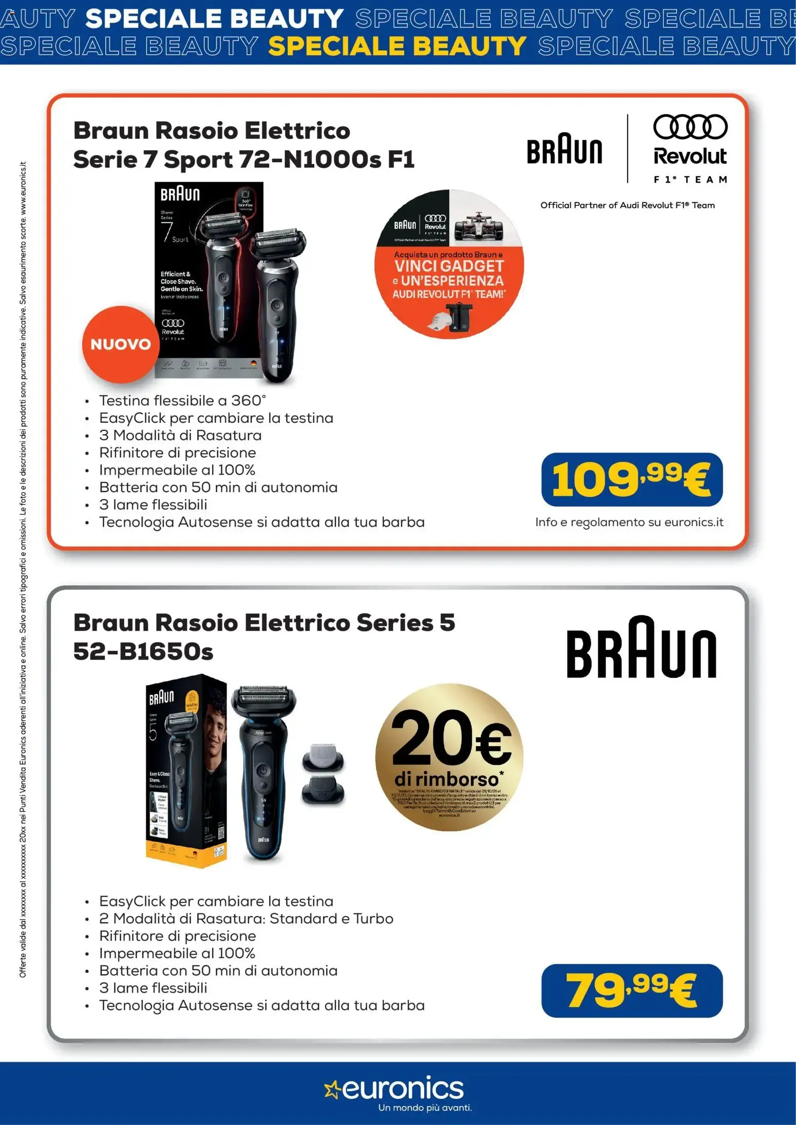 Euronics TECH Speciale Beauty da 8 ottobre a 28 ottobre di 2026 - Pagina del volantino 4