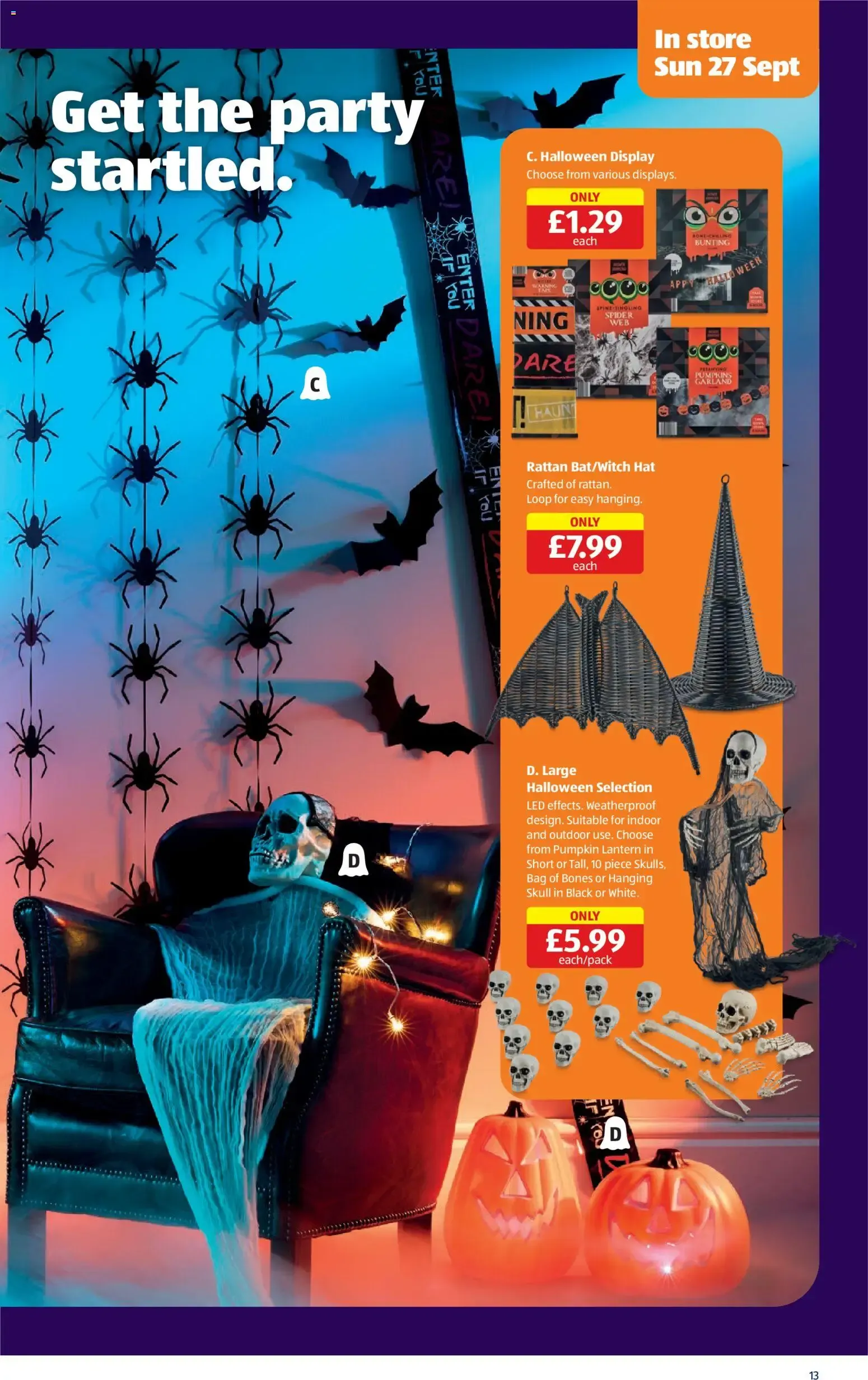 Aldi - Weekly offers UK Specialbuys (24/09/2026 - 07/10/2026) - Offers Online from 24 September to 7 October 2026 - Catalogue Page 13